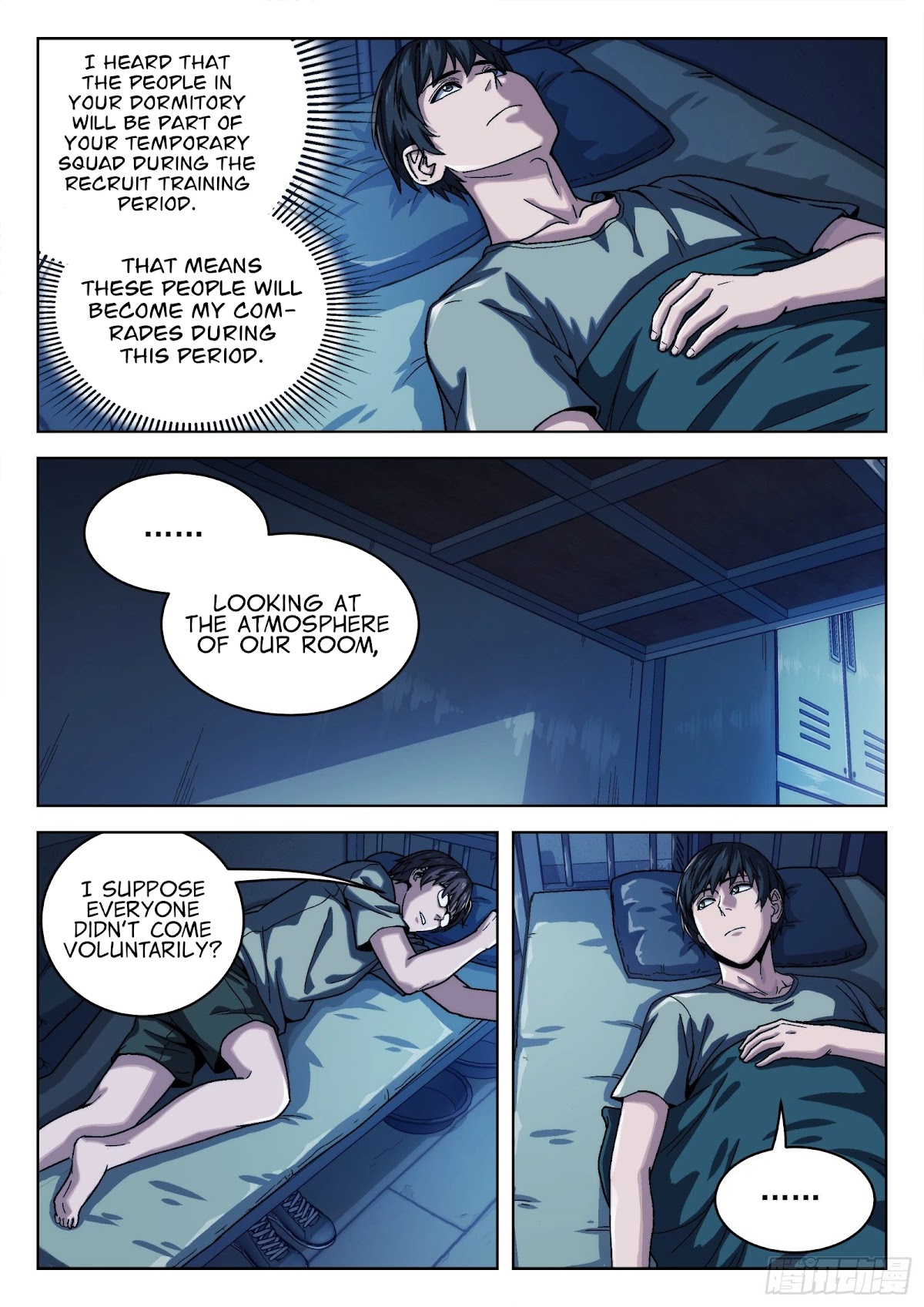 Beyond the Sky Chapter 13 page 16 - Chapter 13: New Recruits Reporting