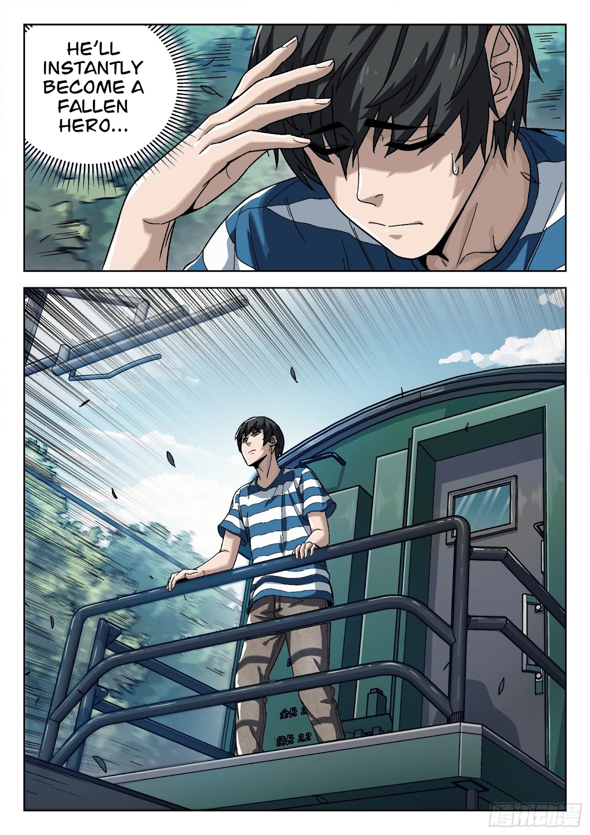 Beyond the Sky Chapter 13 page 2 - Chapter 13: New Recruits Reporting