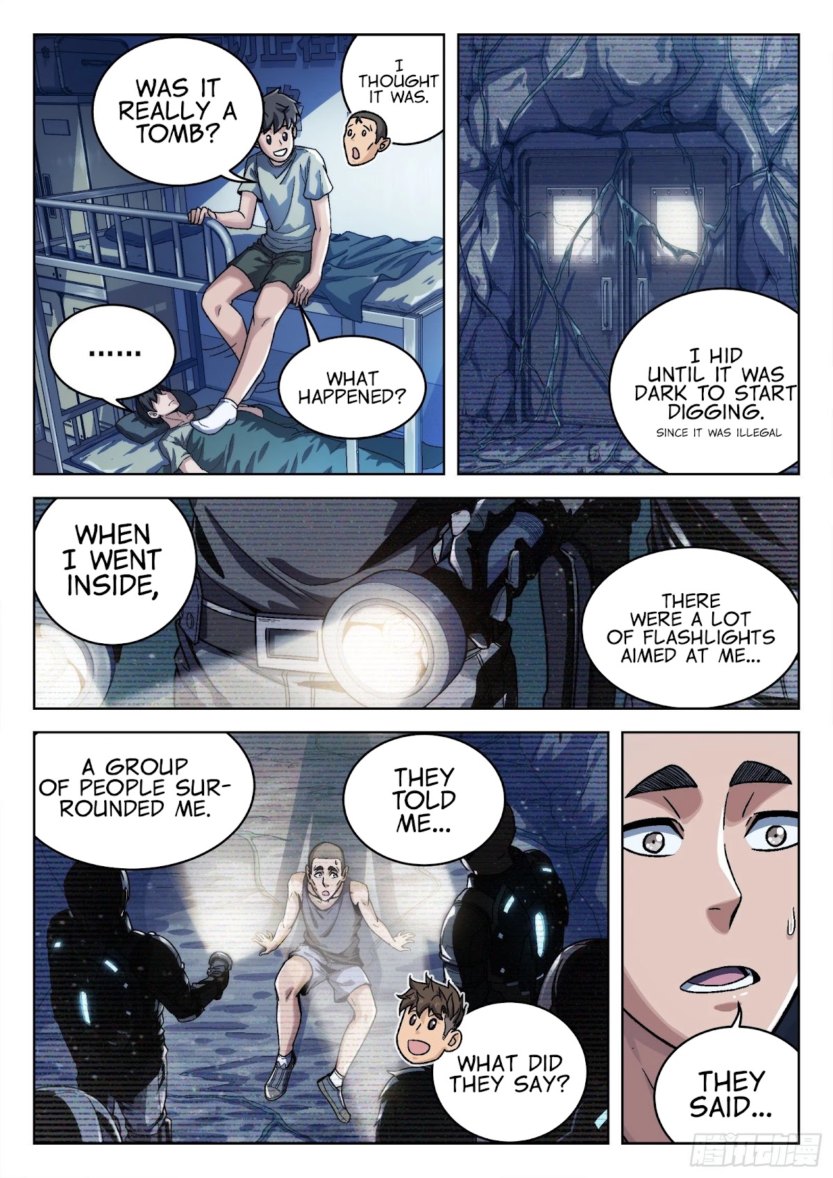 Beyond the Sky Chapter 13 page 21 - Chapter 13: New Recruits Reporting