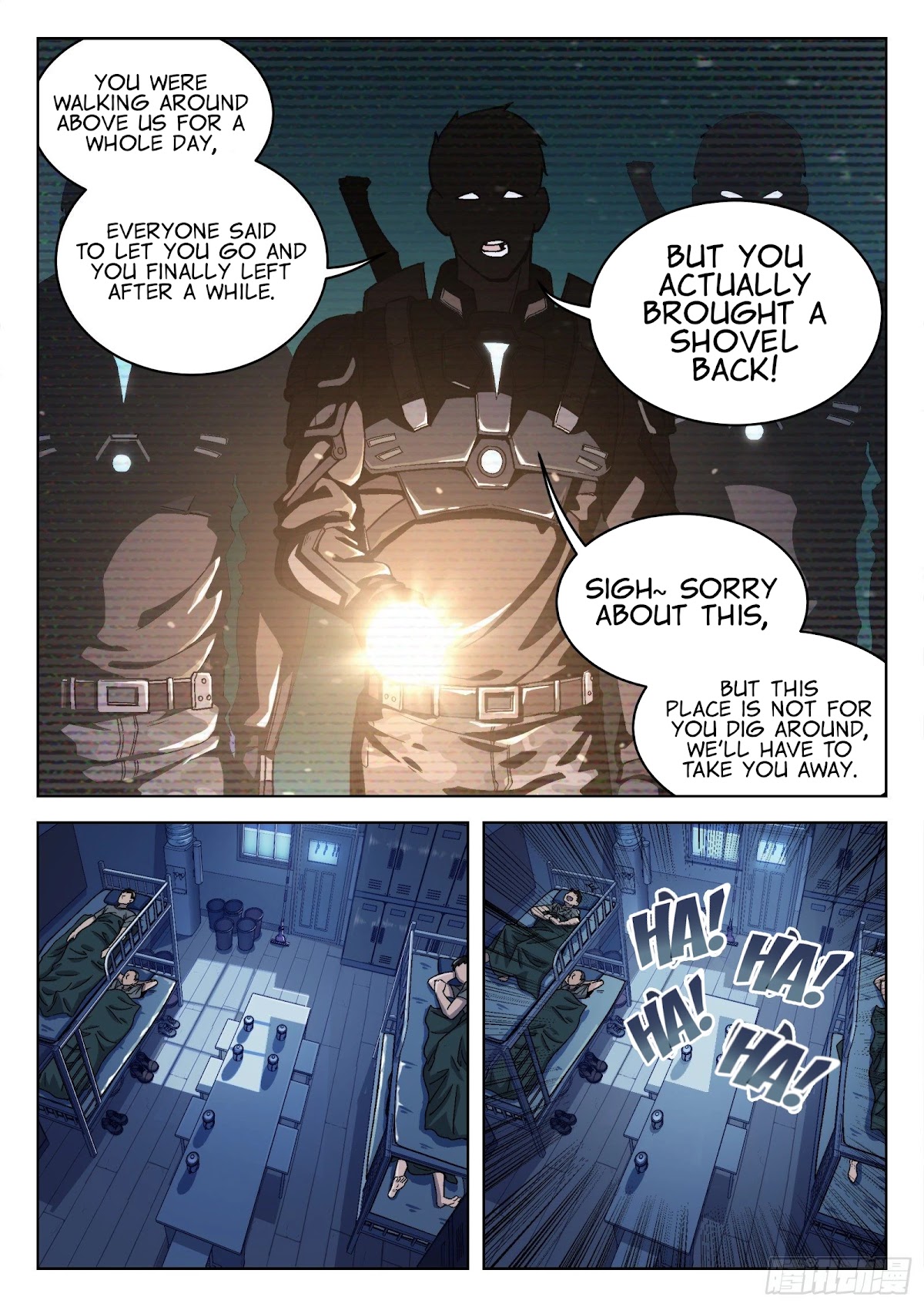 Beyond the Sky Chapter 13 page 22 - Chapter 13: New Recruits Reporting