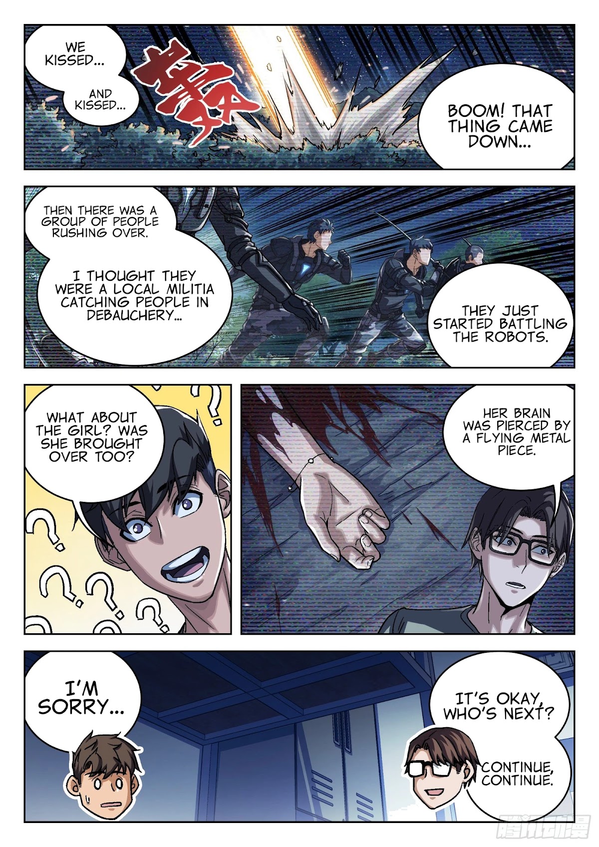 Beyond the Sky Chapter 14 page 2 - Chapter 14: Punishment