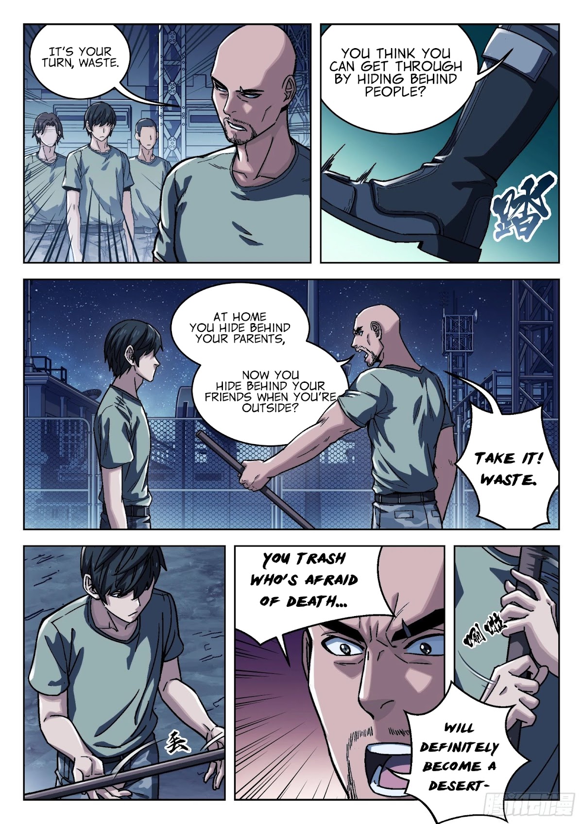 Beyond the Sky Chapter 15 page 9 - Chapter 15: Hit