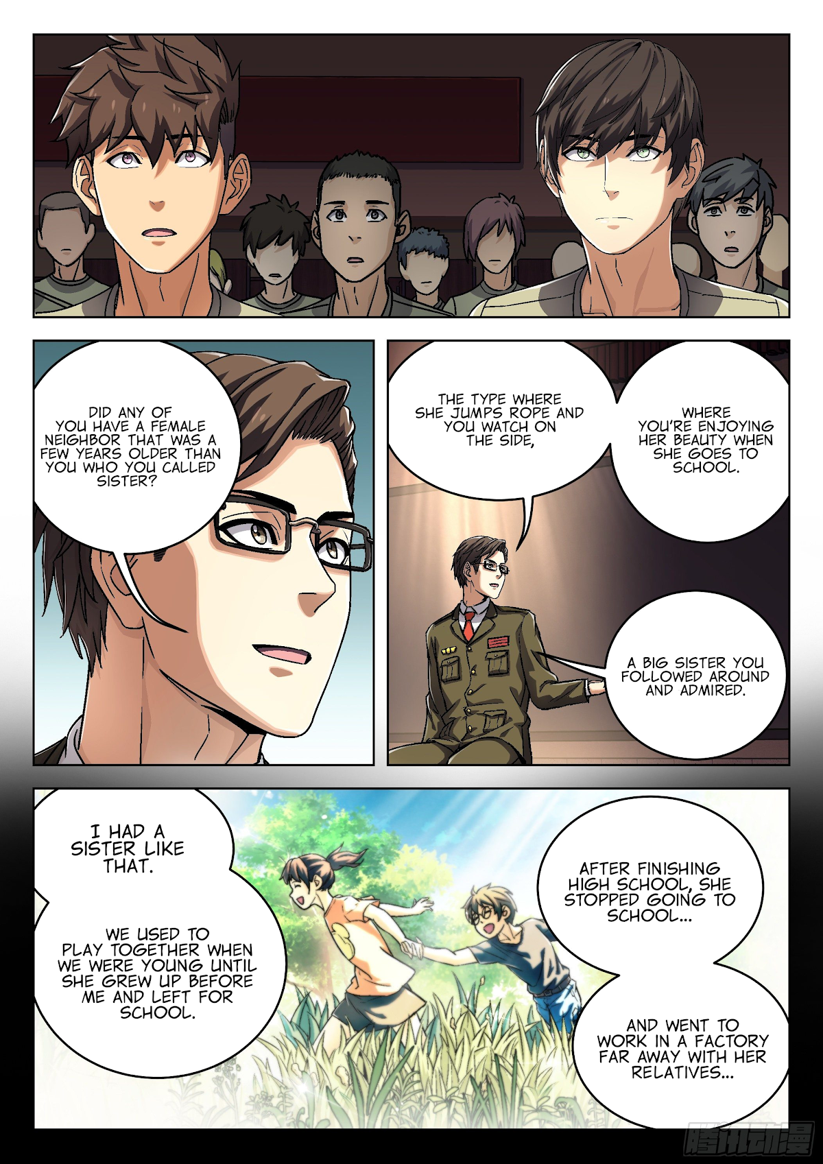 Beyond the Sky Chapter 17 page 19 - Chapter 17: Psychologist