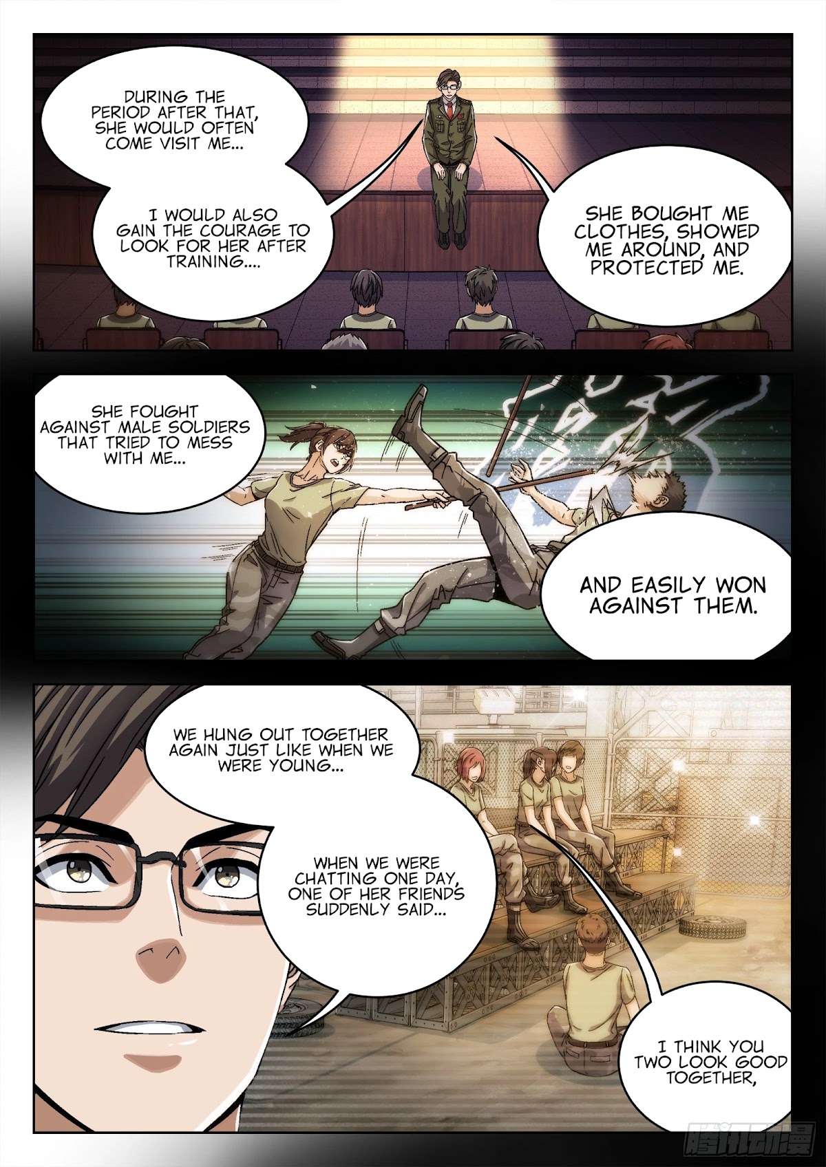 Beyond the Sky Chapter 17 page 24 - Chapter 17: Psychologist