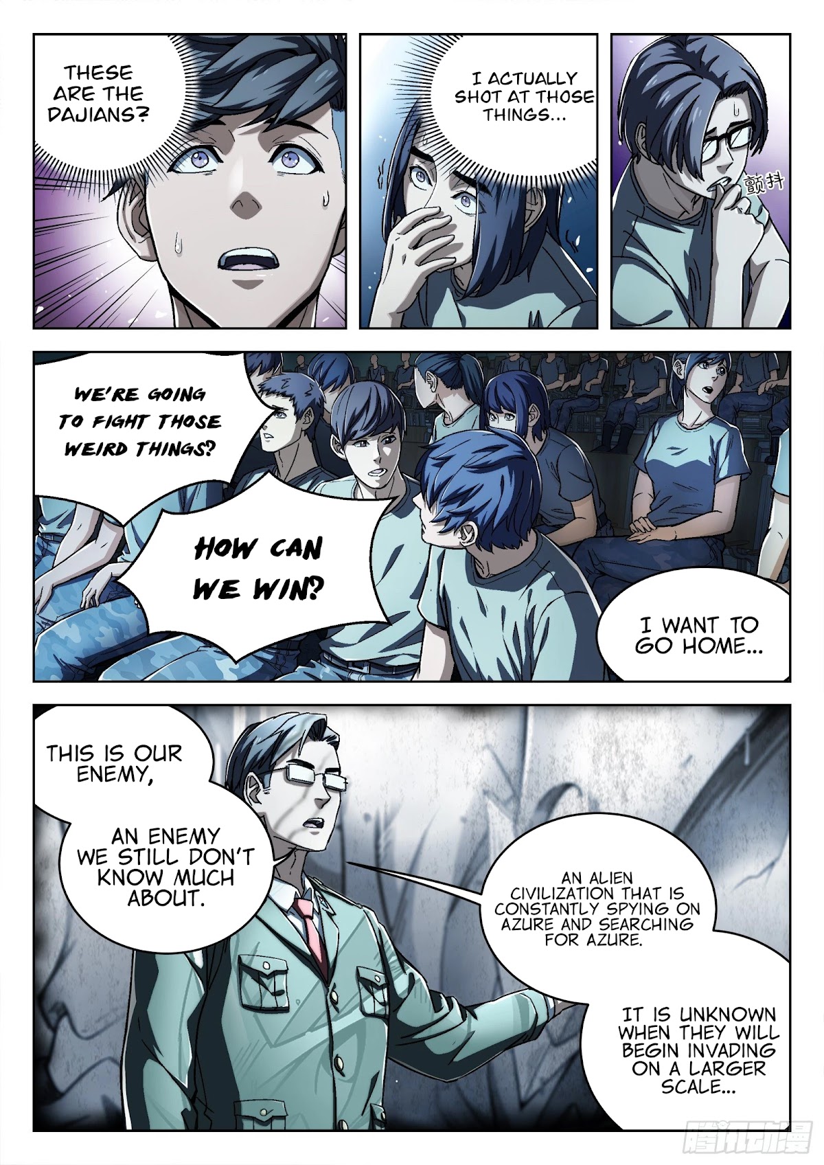 Beyond the Sky Chapter 17 page 4 - Chapter 17: Psychologist