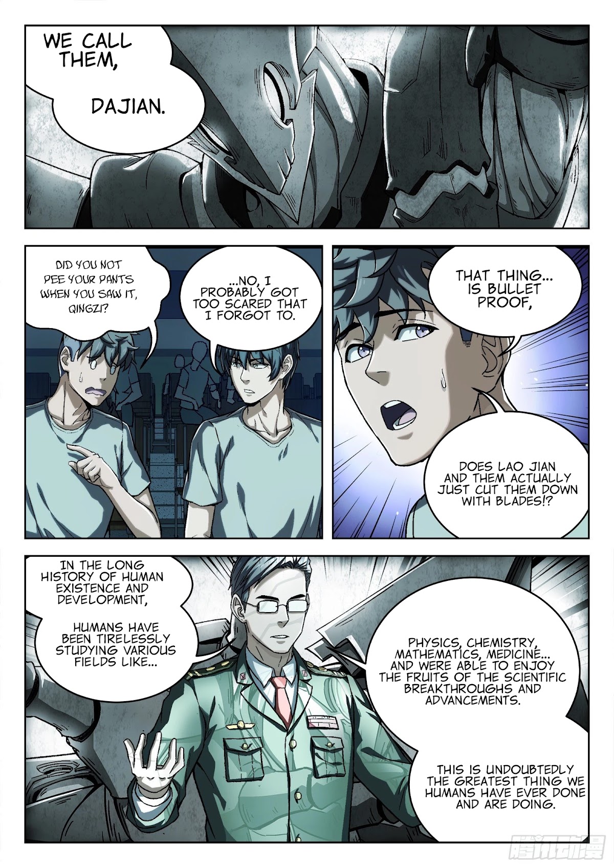 Beyond the Sky Chapter 17 page 5 - Chapter 17: Psychologist