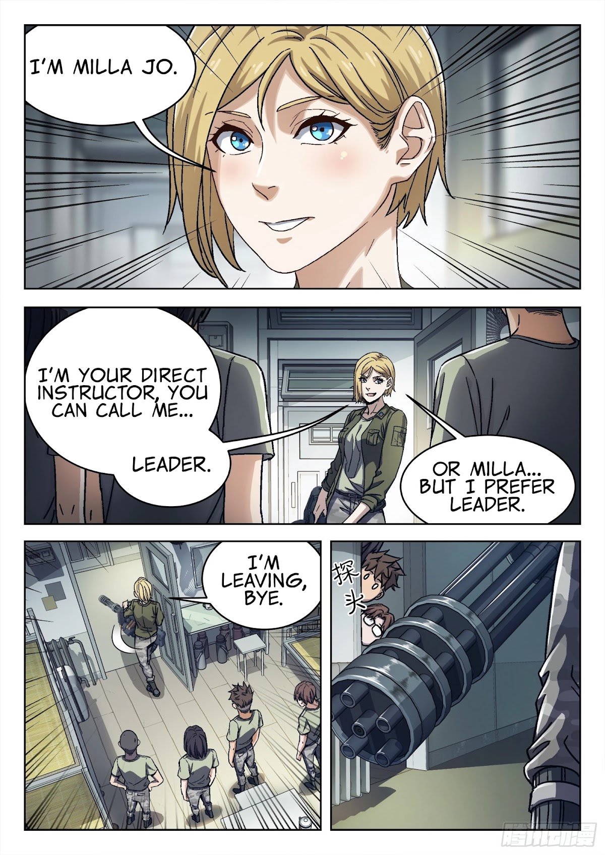 Beyond the Sky Chapter 18 page 13 - Chapter 18: I'm Milla Jo