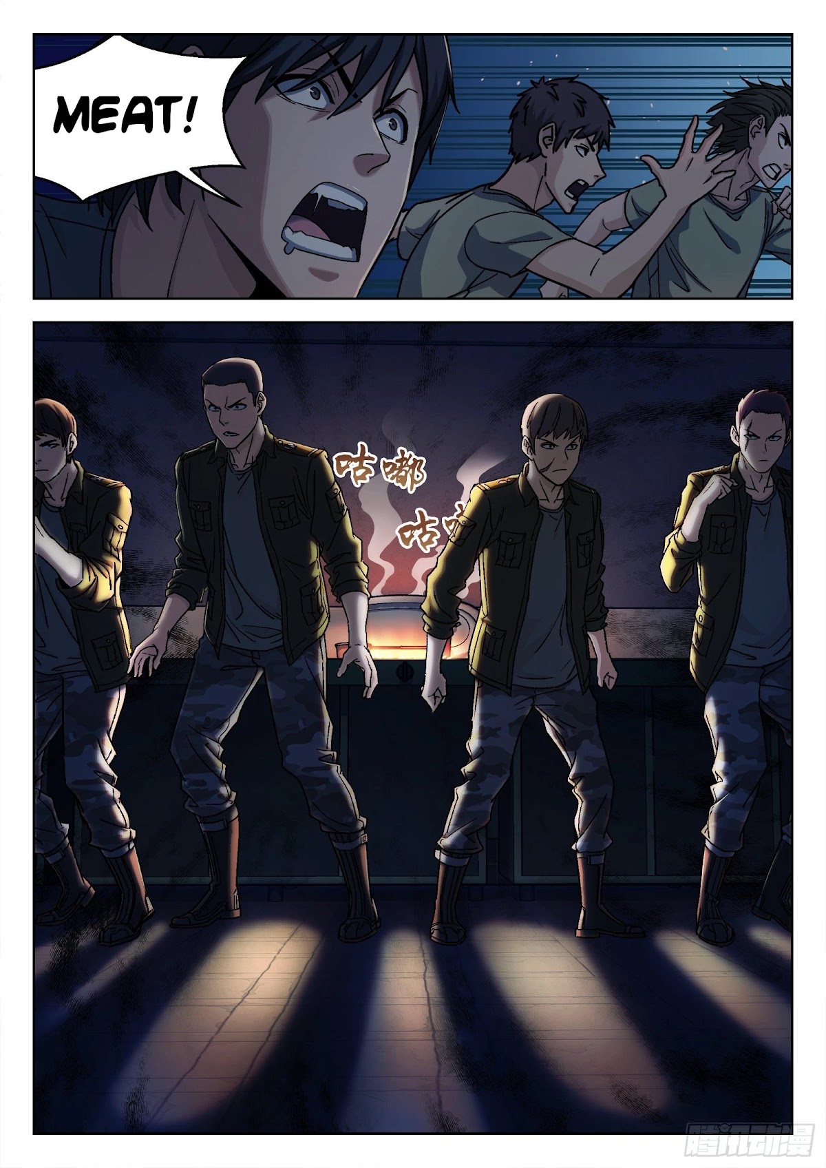 Beyond the Sky Chapter 21 page 10 - Chapter 21: Meat War