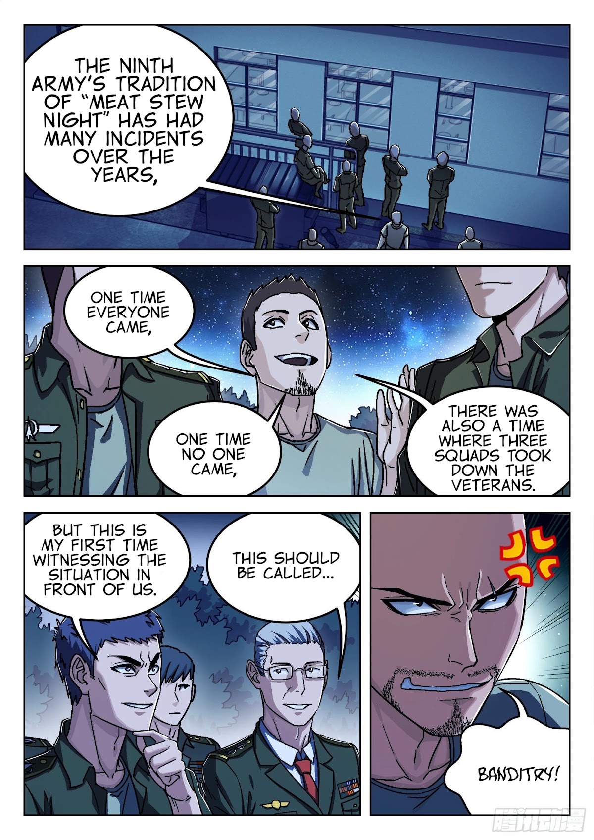 Beyond the Sky Chapter 21 page 12 - Chapter 21: Meat War