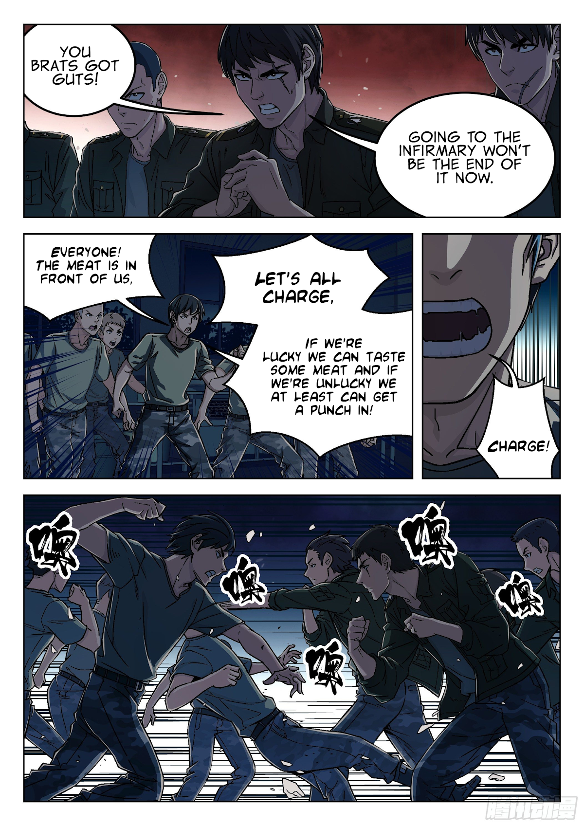 Beyond the Sky Chapter 21 page 13 - Chapter 21: Meat War
