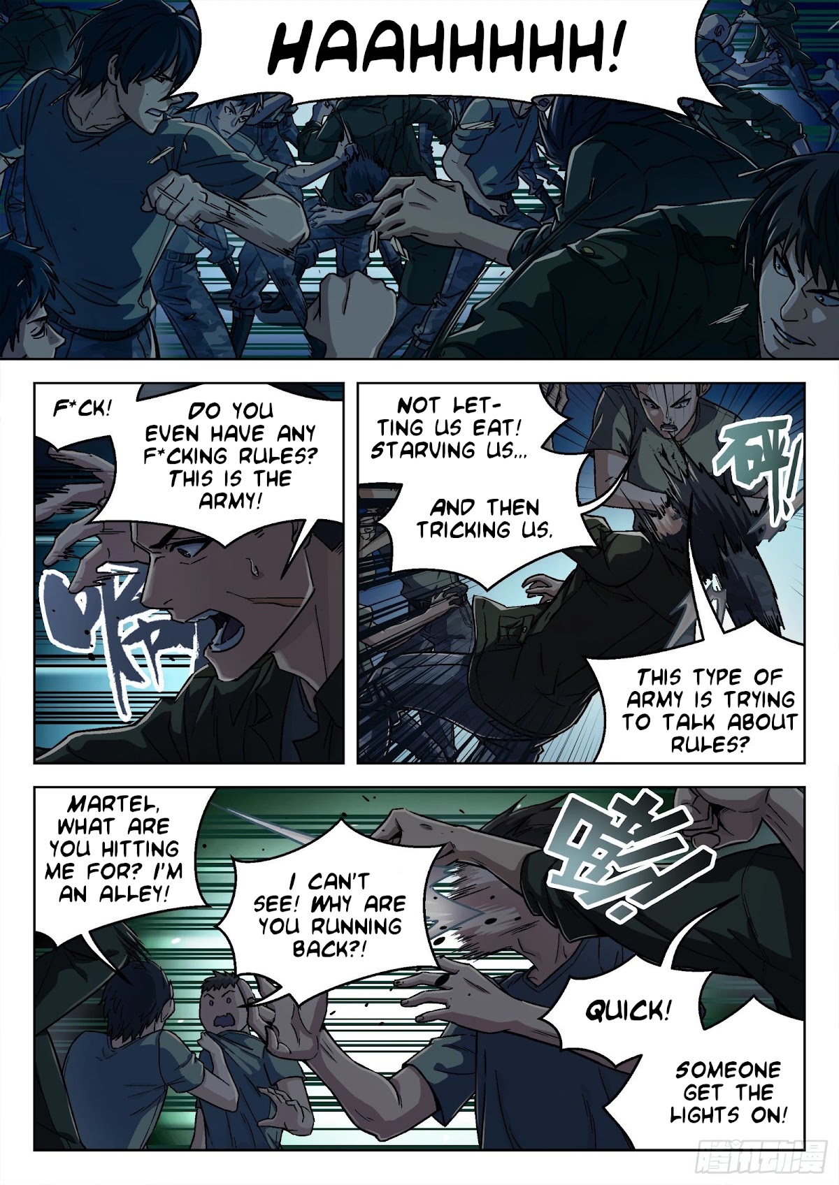 Beyond the Sky Chapter 21 page 5 - Chapter 21: Meat War
