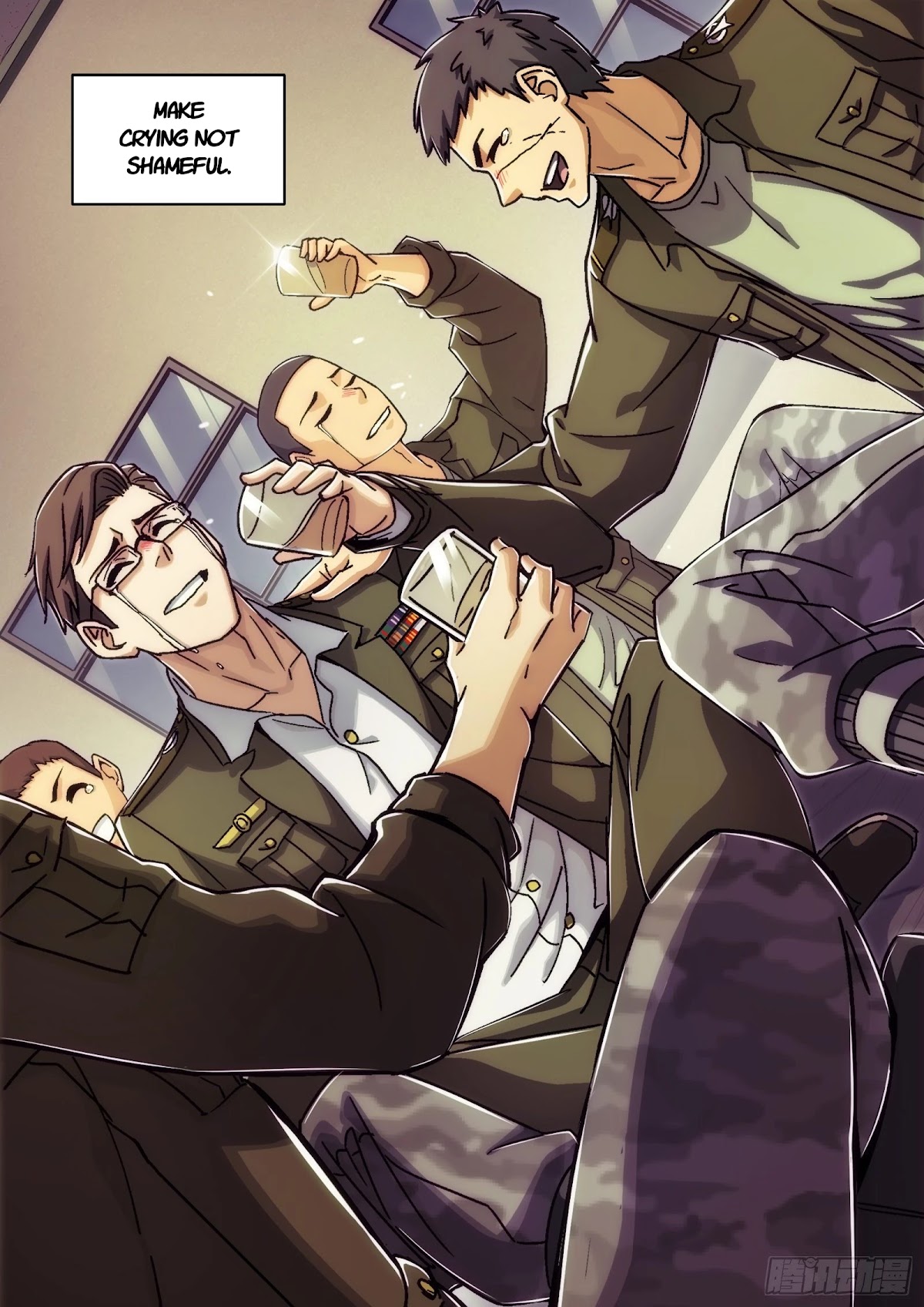 Beyond the Sky Chapter 23 page 18 - Chapter 23: Singing Military Songs
