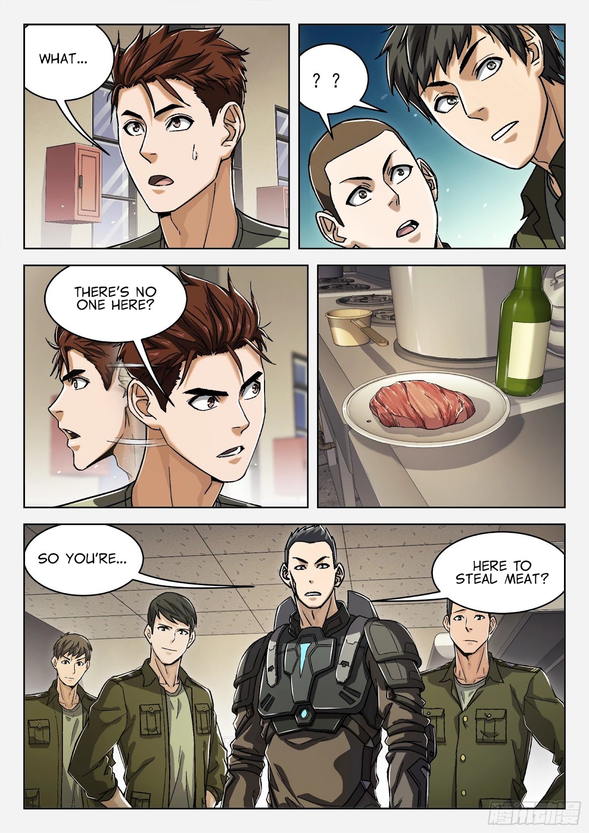 Beyond the Sky Chapter 23 page 7 - Chapter 23: Singing Military Songs