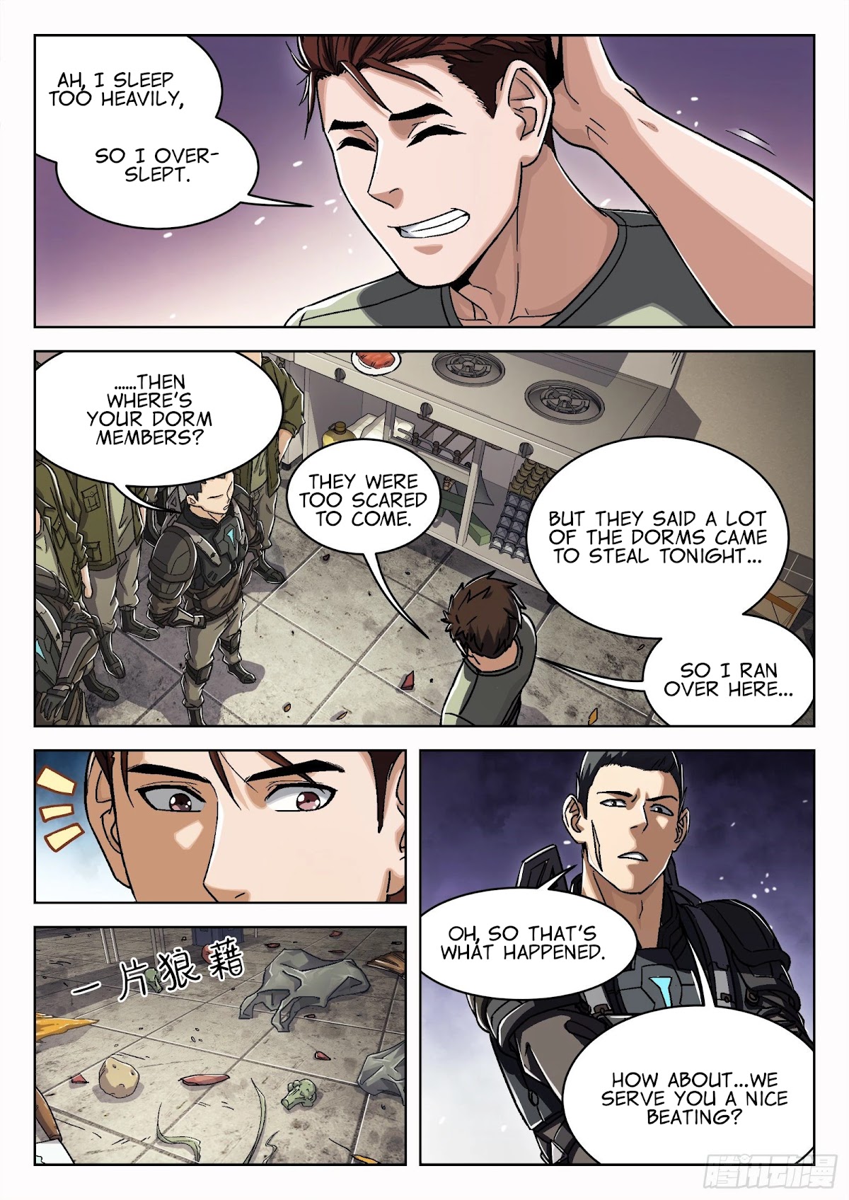 Beyond the Sky Chapter 23 page 8 - Chapter 23: Singing Military Songs