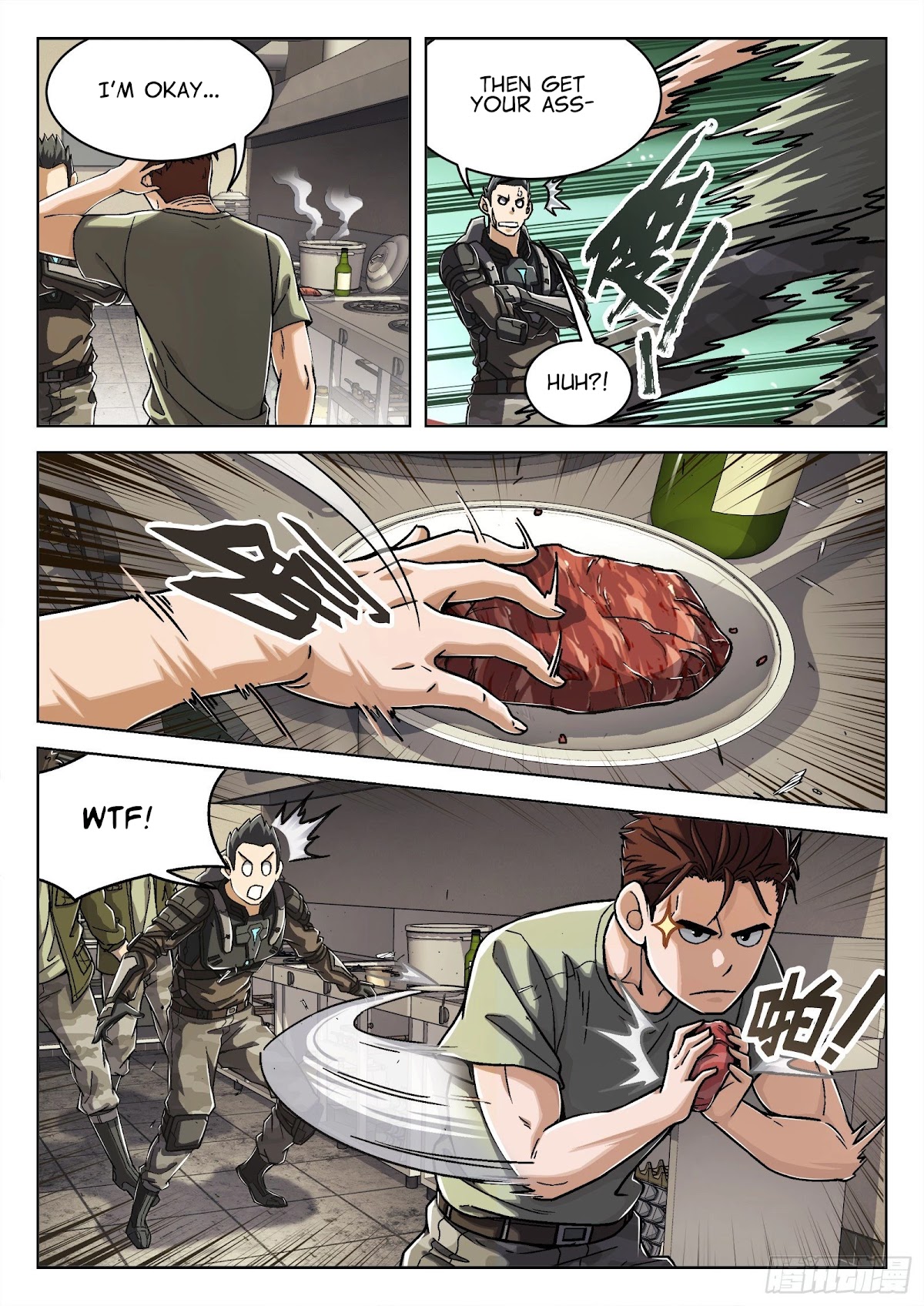 Beyond the Sky Chapter 23 page 9 - Chapter 23: Singing Military Songs