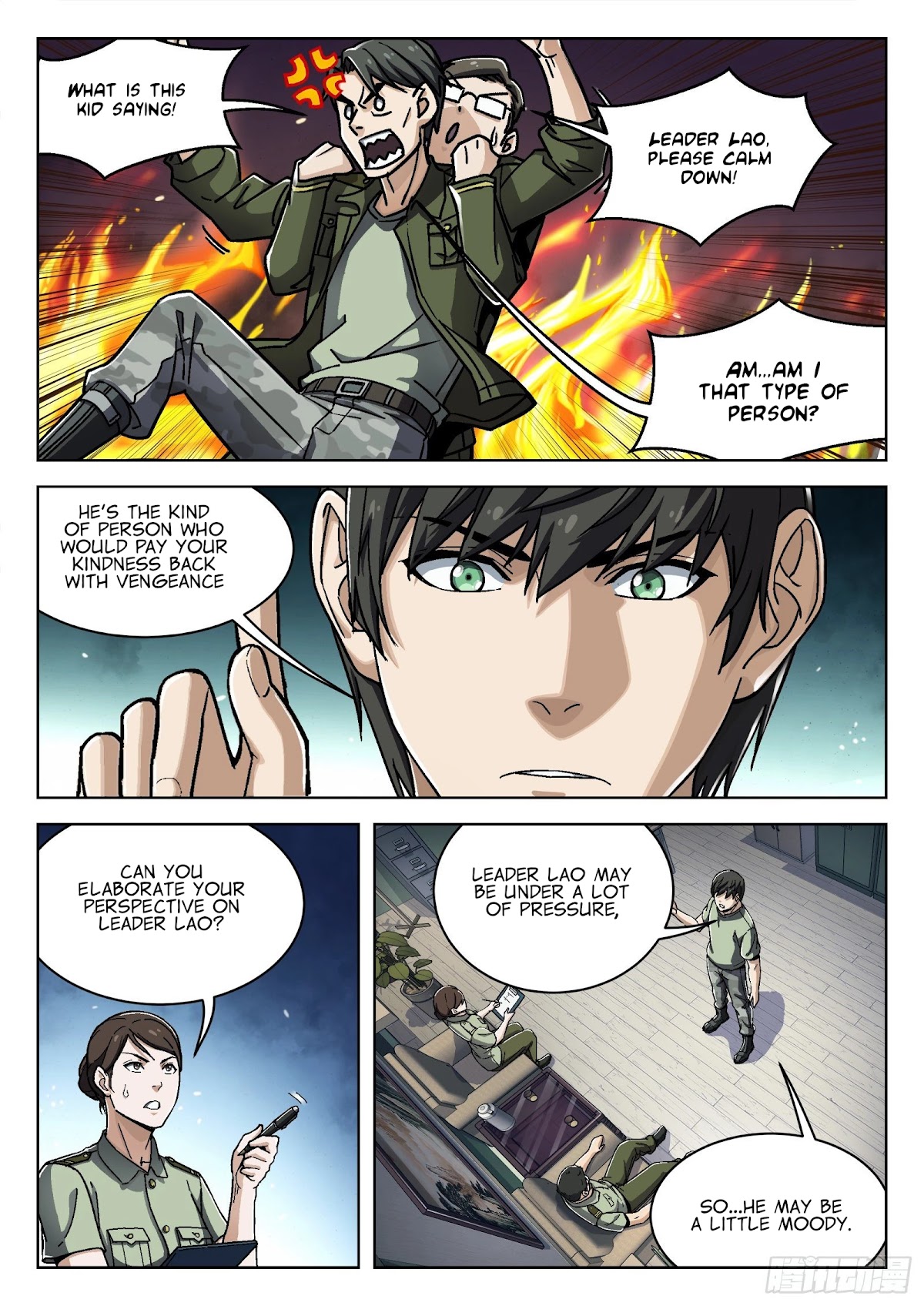 Beyond the Sky Chapter 25 page 13 - Chapter 25: Cross-Examination