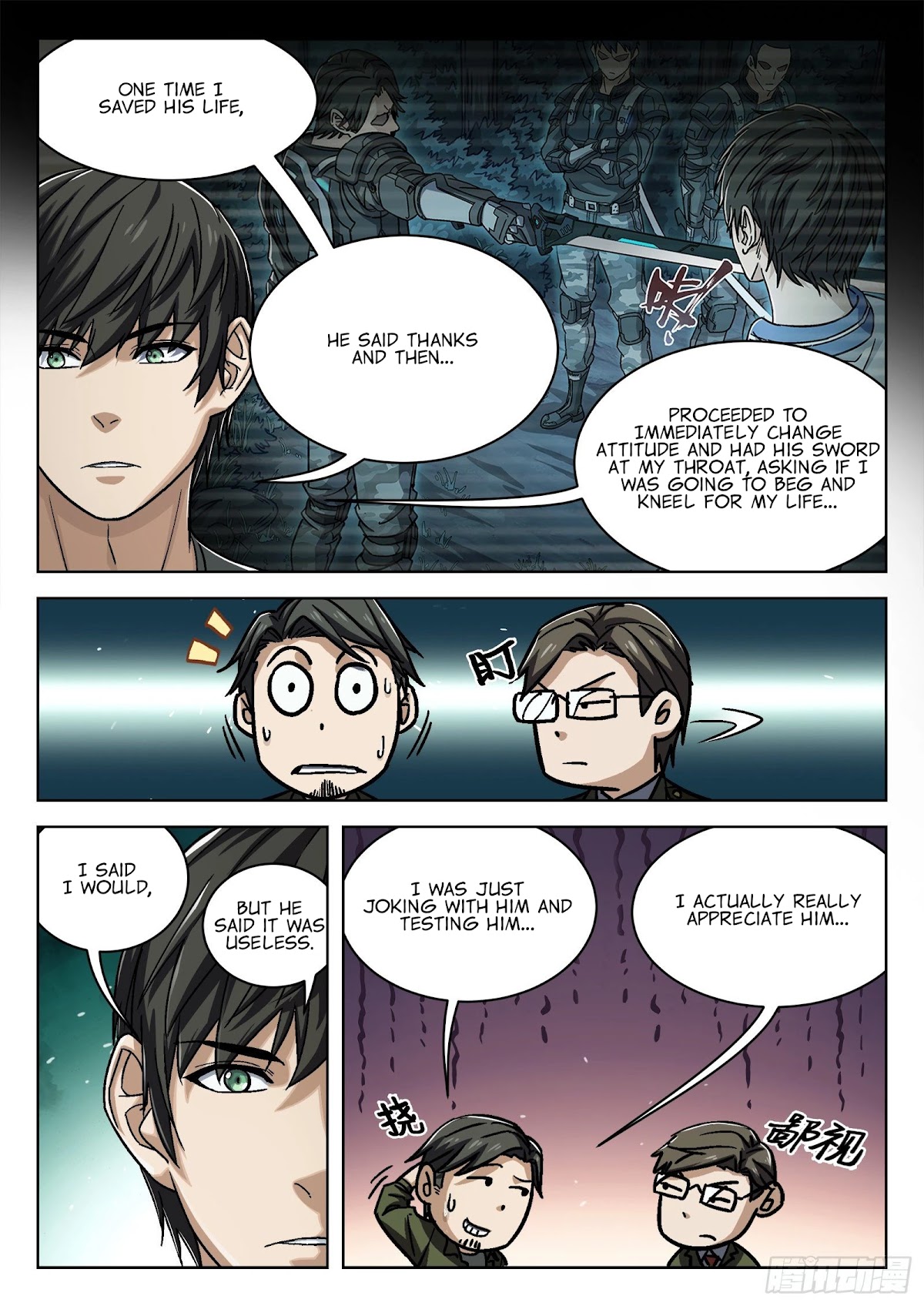 Beyond the Sky Chapter 25 page 14 - Chapter 25: Cross-Examination
