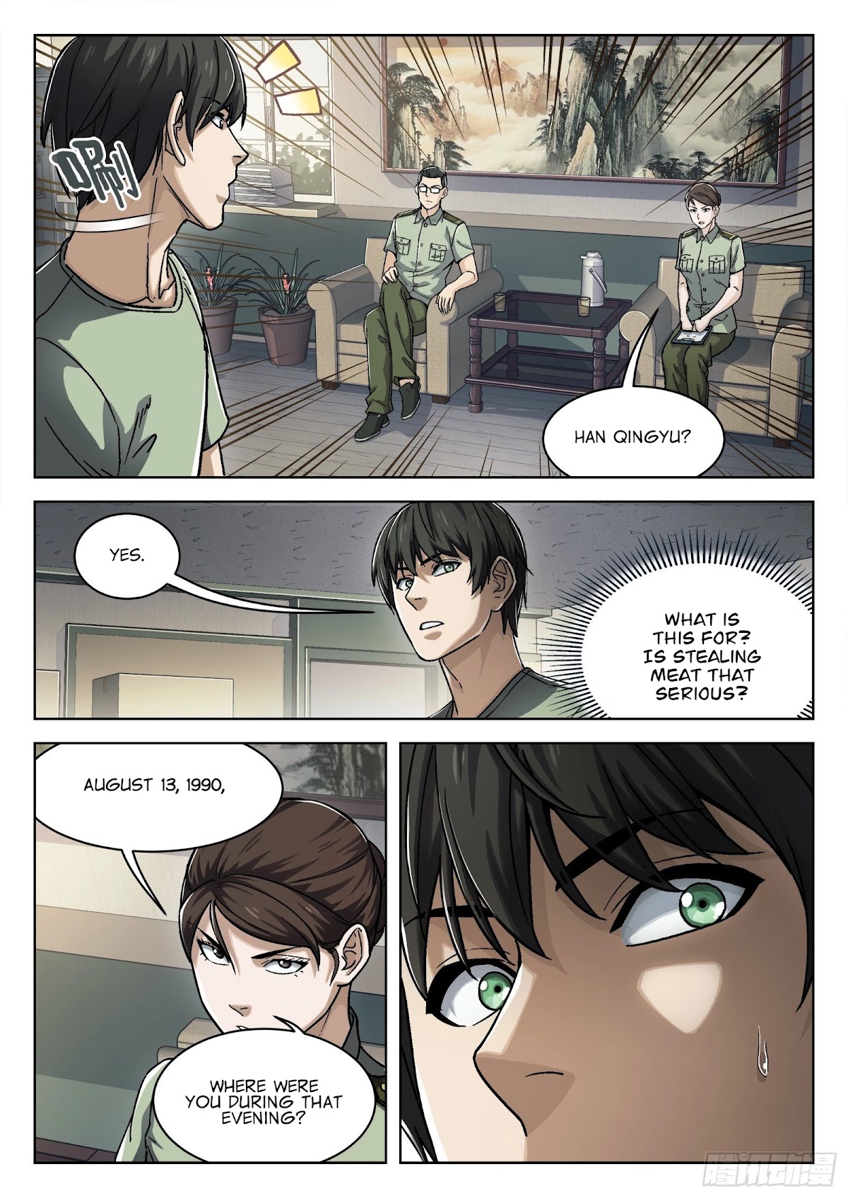Beyond the Sky Chapter 25 page 3 - Chapter 25: Cross-Examination