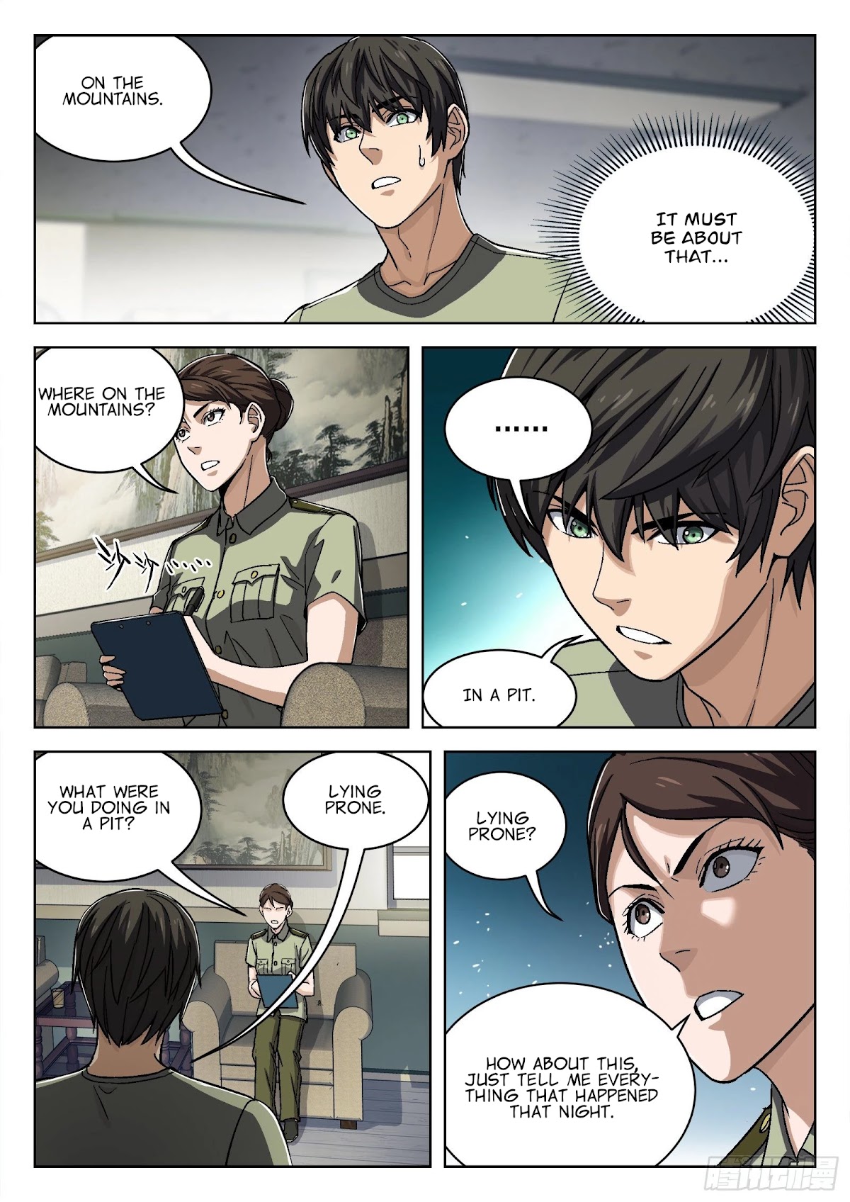 Beyond the Sky Chapter 25 page 4 - Chapter 25: Cross-Examination
