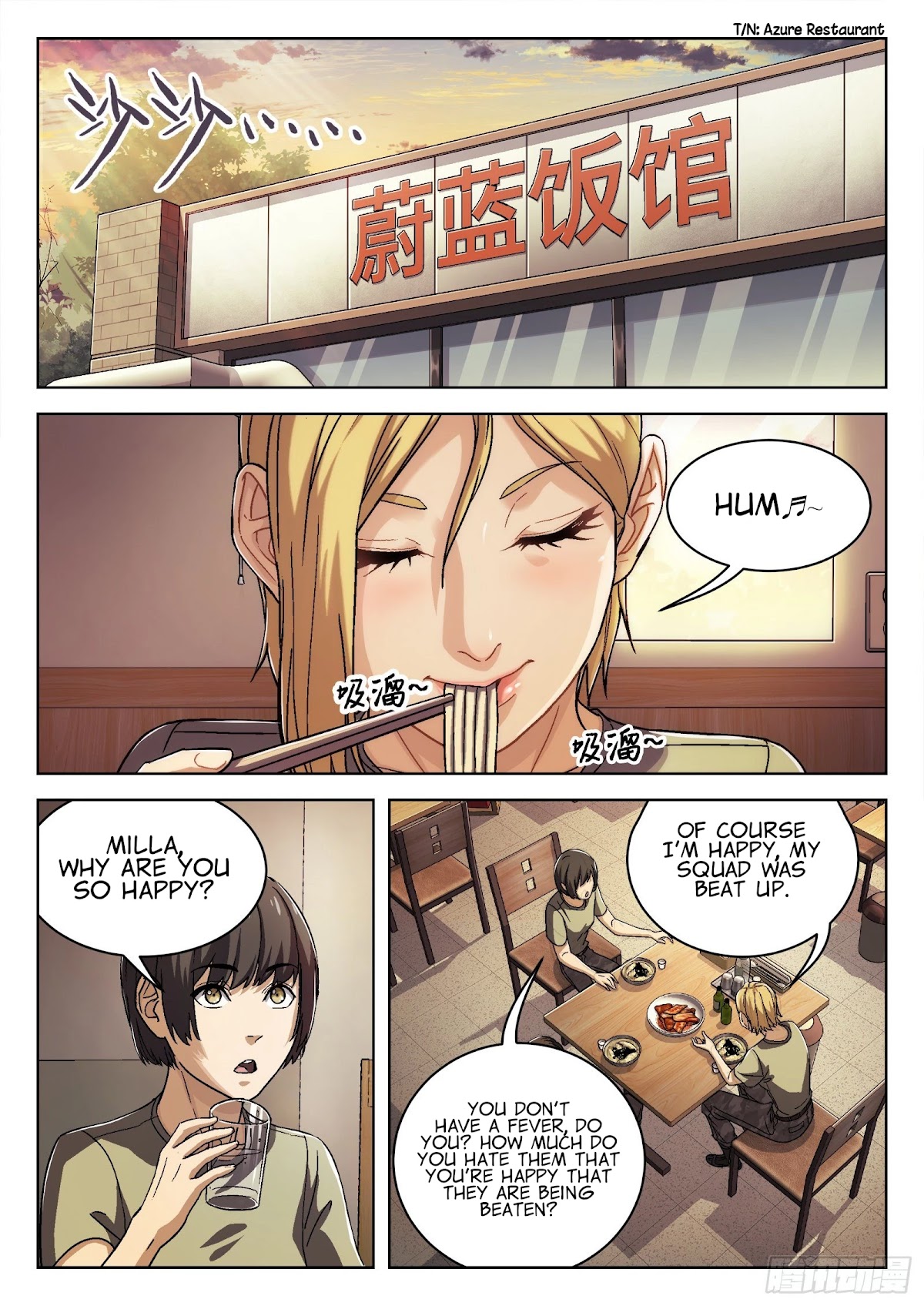 Beyond the Sky Chapter 27 page 10 - Chapter 27: Milla’s Concern