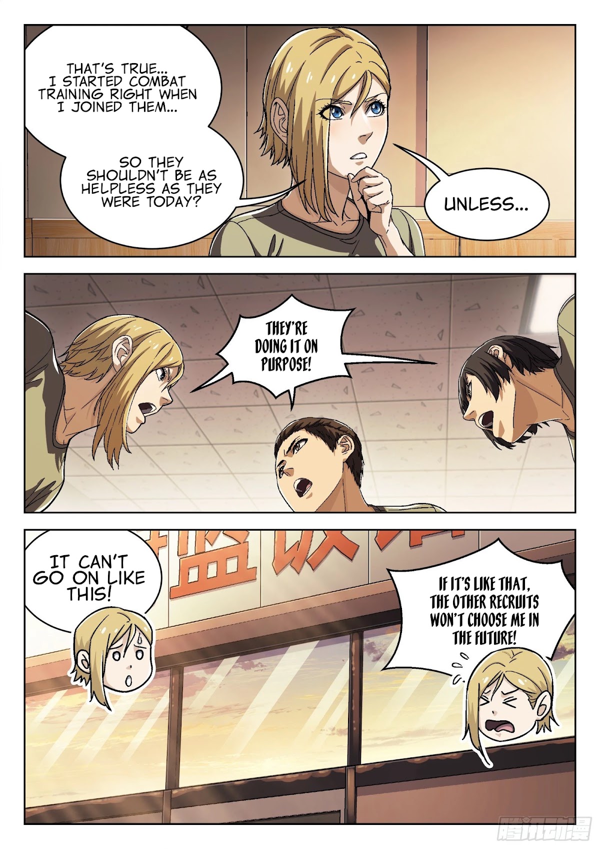 Beyond the Sky Chapter 27 page 12 - Chapter 27: Milla’s Concern