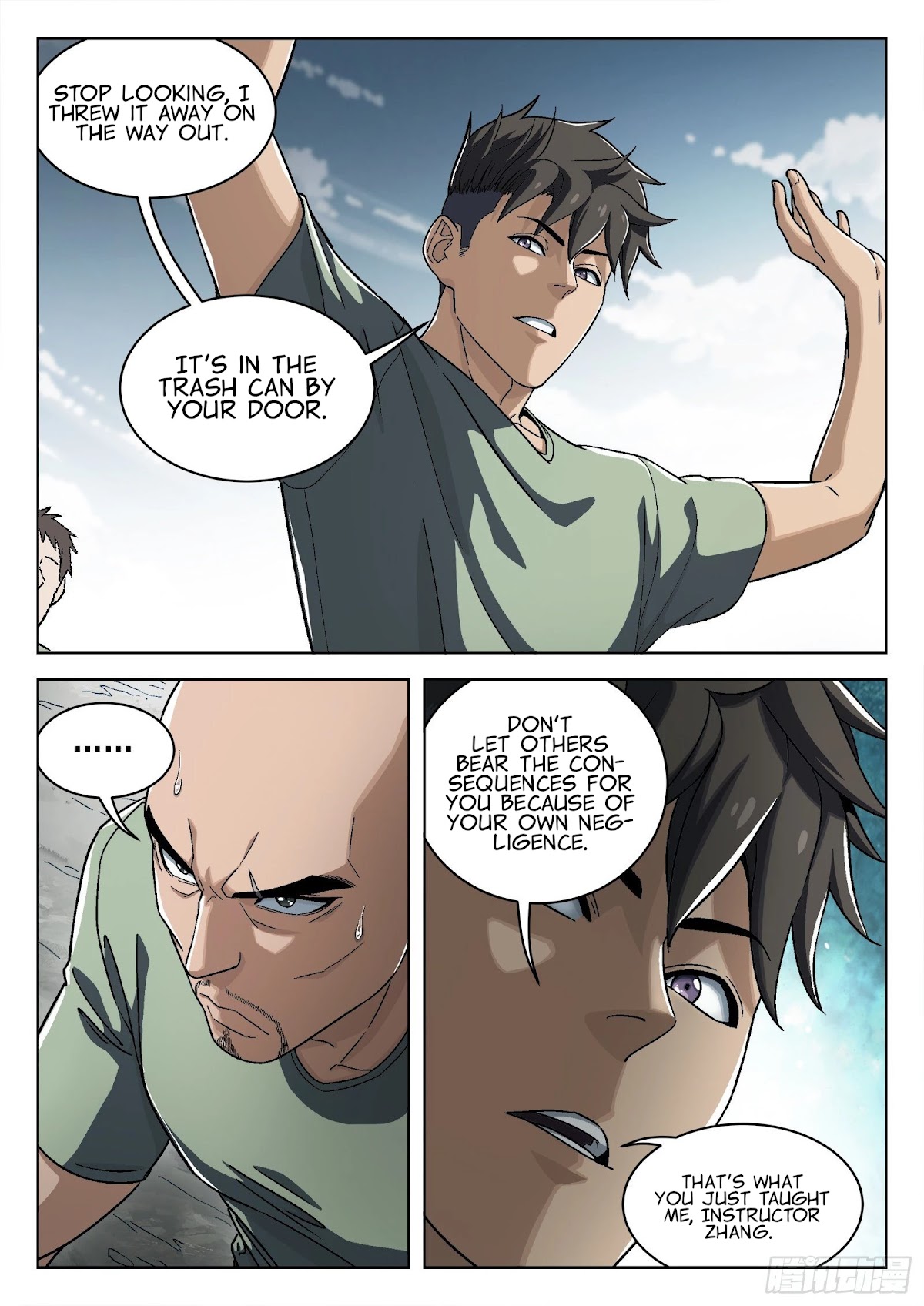 Beyond the Sky Chapter 27 page 5 - Chapter 27: Milla’s Concern