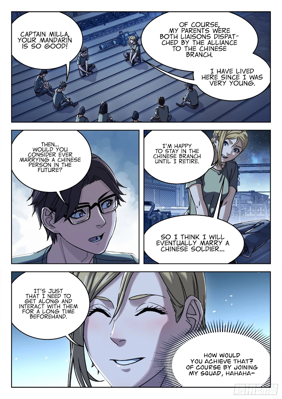 Beyond the Sky Chapter 28 page 16 - Chapter 28: Naïve Milla