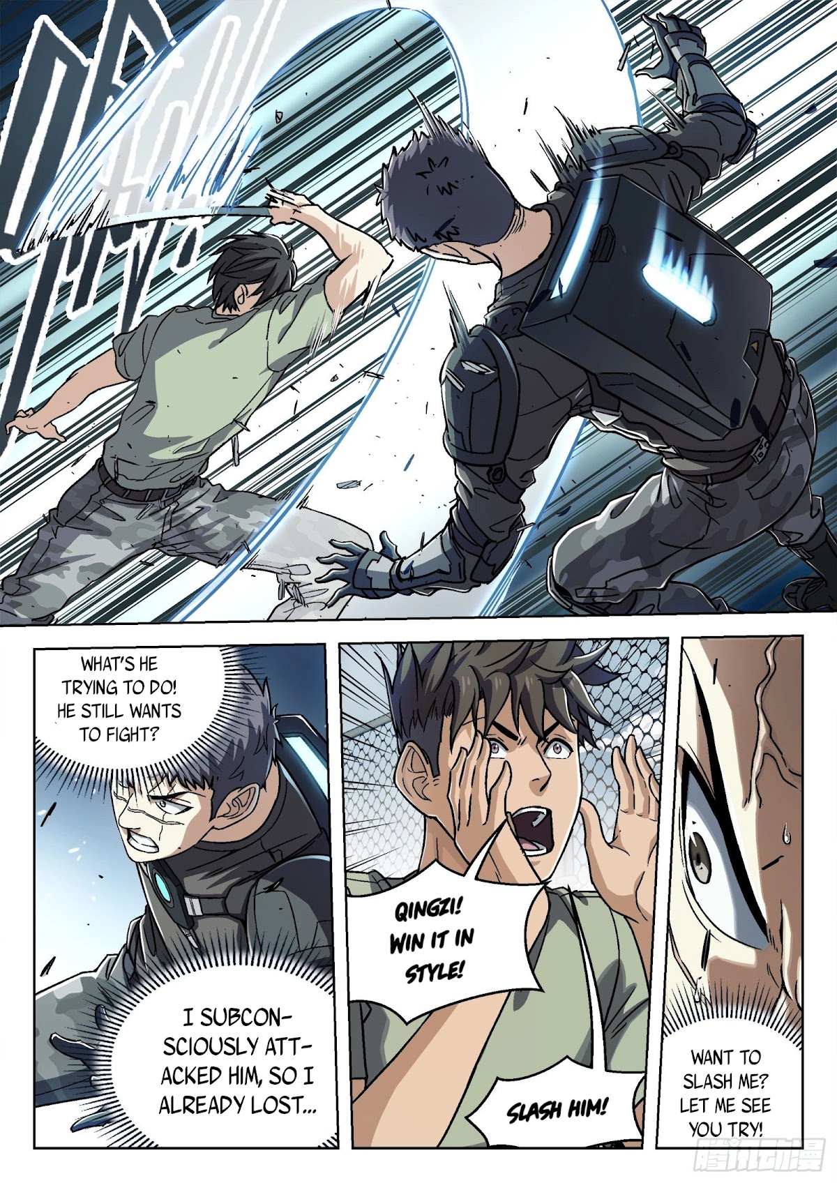 Beyond the Sky Chapter 33 page 4 - Chapter 33: Fought For You