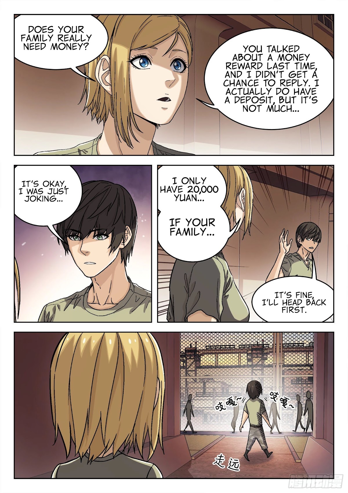 Beyond the Sky Chapter 34 page 5 - Chapter 34: Setout