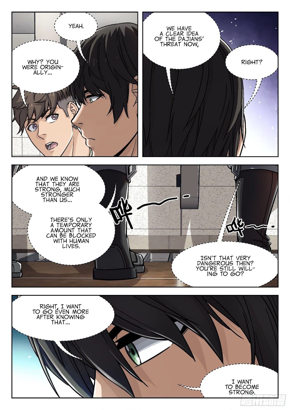 Beyond the Sky Chapter 35 page 11 - Chapter 35: Testing Site