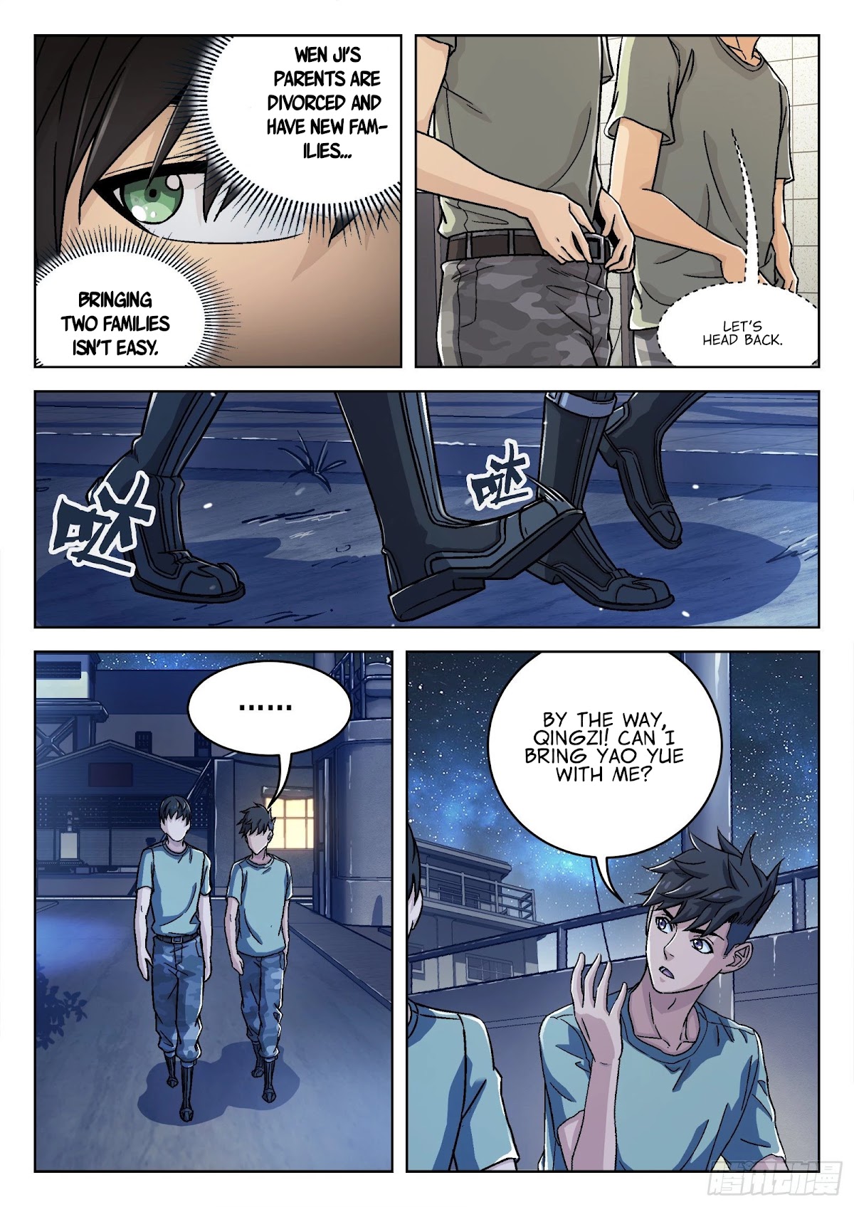 Beyond the Sky Chapter 35 page 13 - Chapter 35: Testing Site