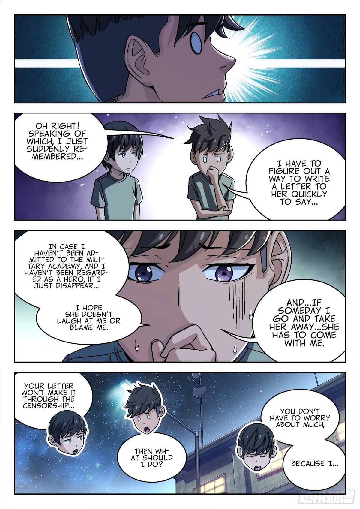 Beyond the Sky Chapter 35 page 17 - Chapter 35: Testing Site