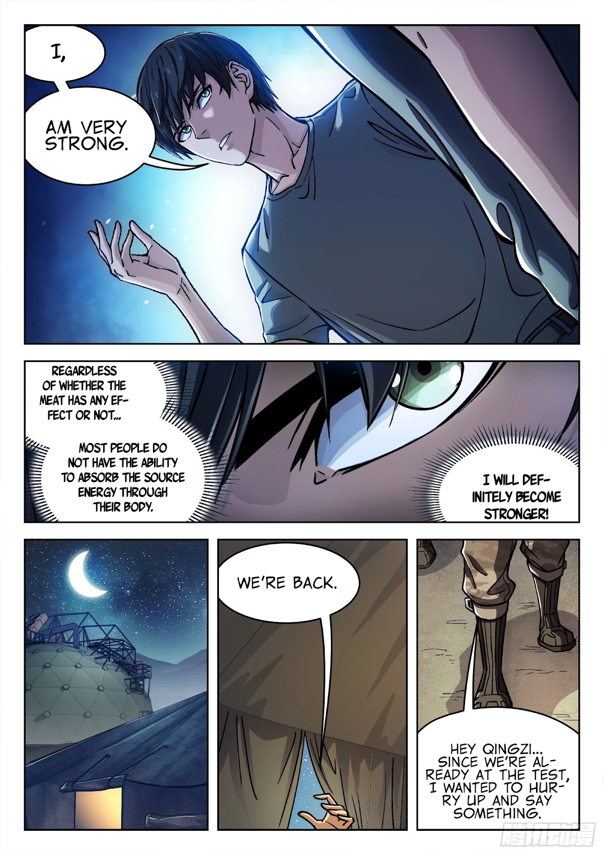 Beyond the Sky Chapter 35 page 18 - Chapter 35: Testing Site