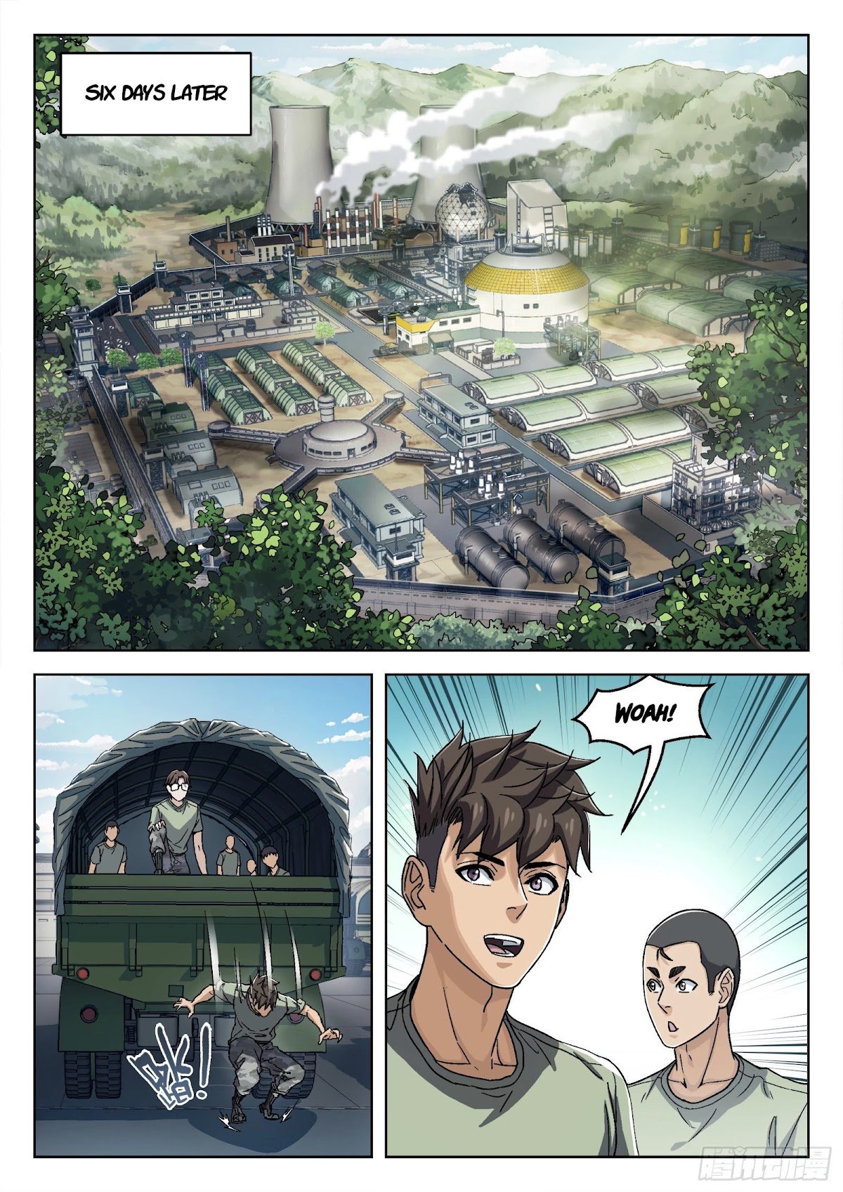 Beyond the Sky Chapter 35 page 3 - Chapter 35: Testing Site