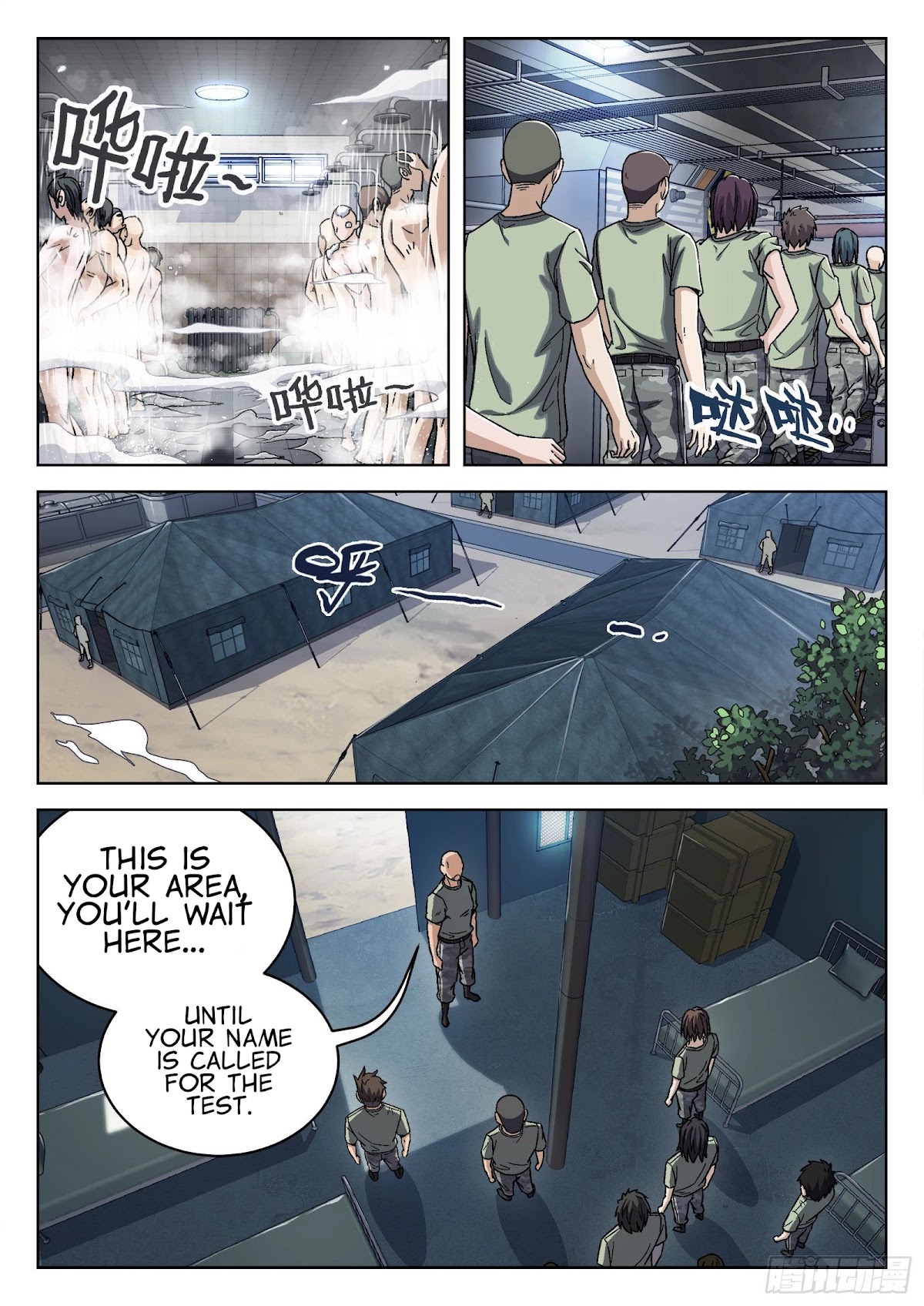 Beyond the Sky Chapter 35 page 6 - Chapter 35: Testing Site