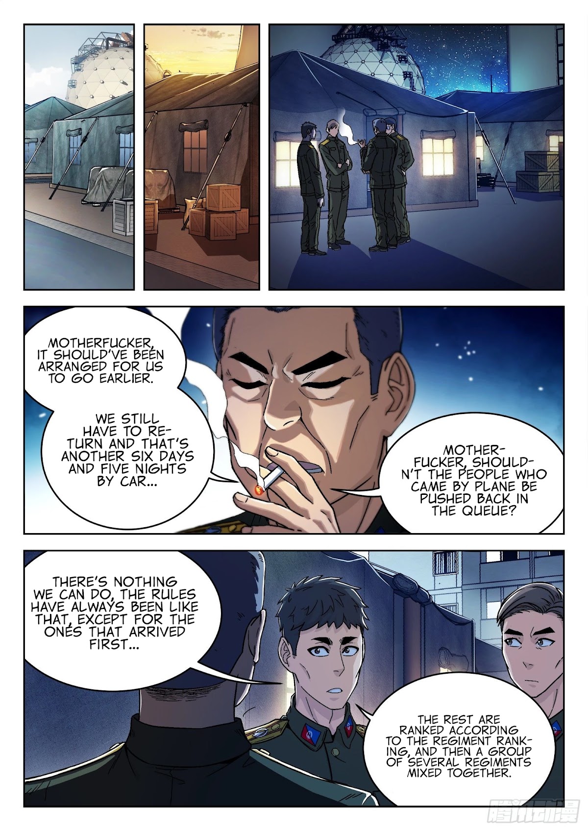 Beyond the Sky Chapter 35 page 7 - Chapter 35: Testing Site