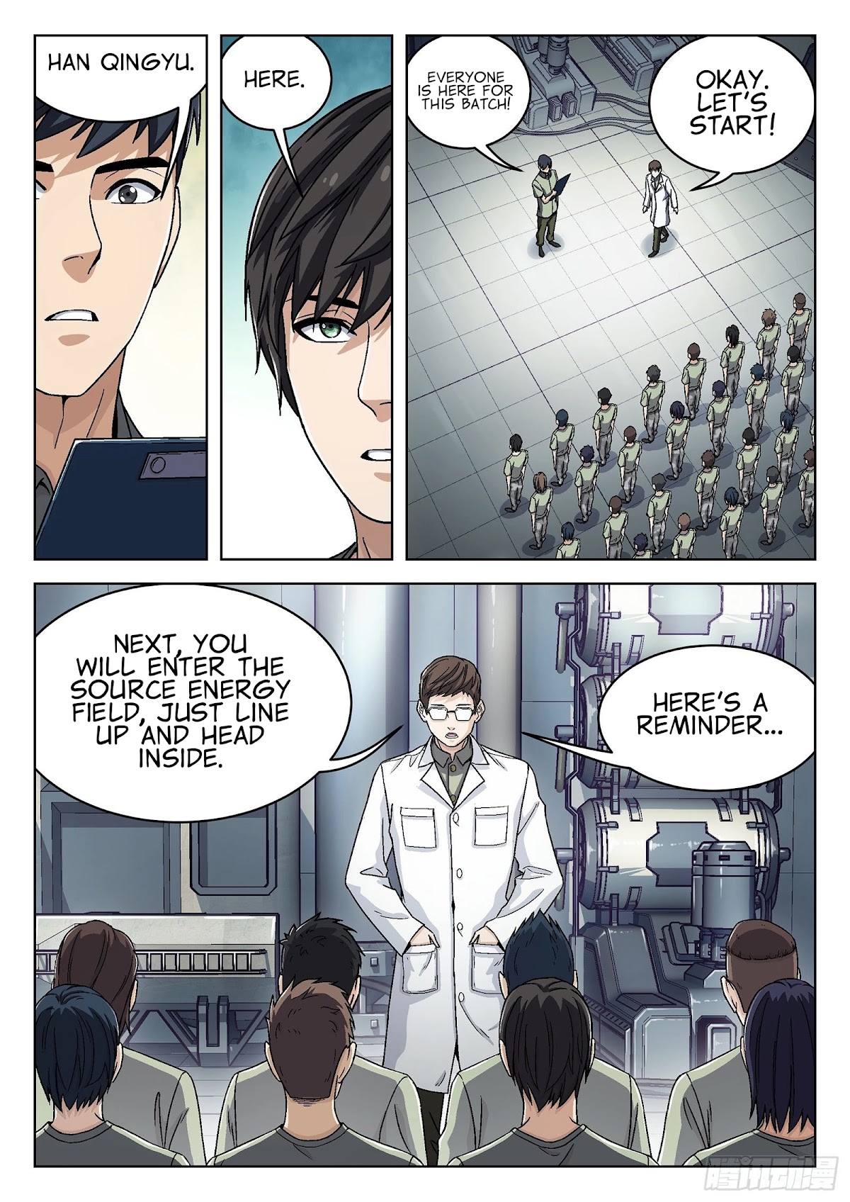 Beyond the Sky Chapter 36 page 2 - Chapter 36: Source Energy Field