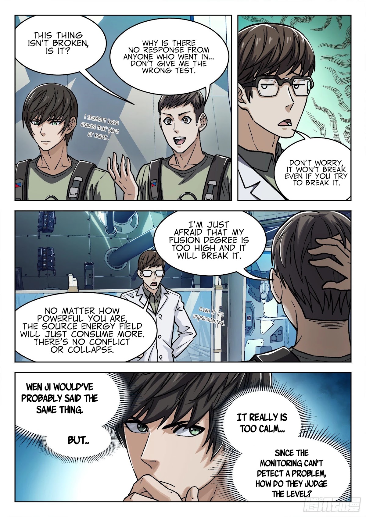 Beyond the Sky Chapter 36 page 9 - Chapter 36: Source Energy Field