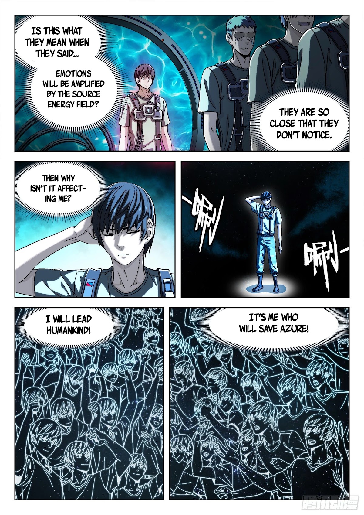 Beyond the Sky Chapter 38 page 6 - Chapter 38: Reporting To The General