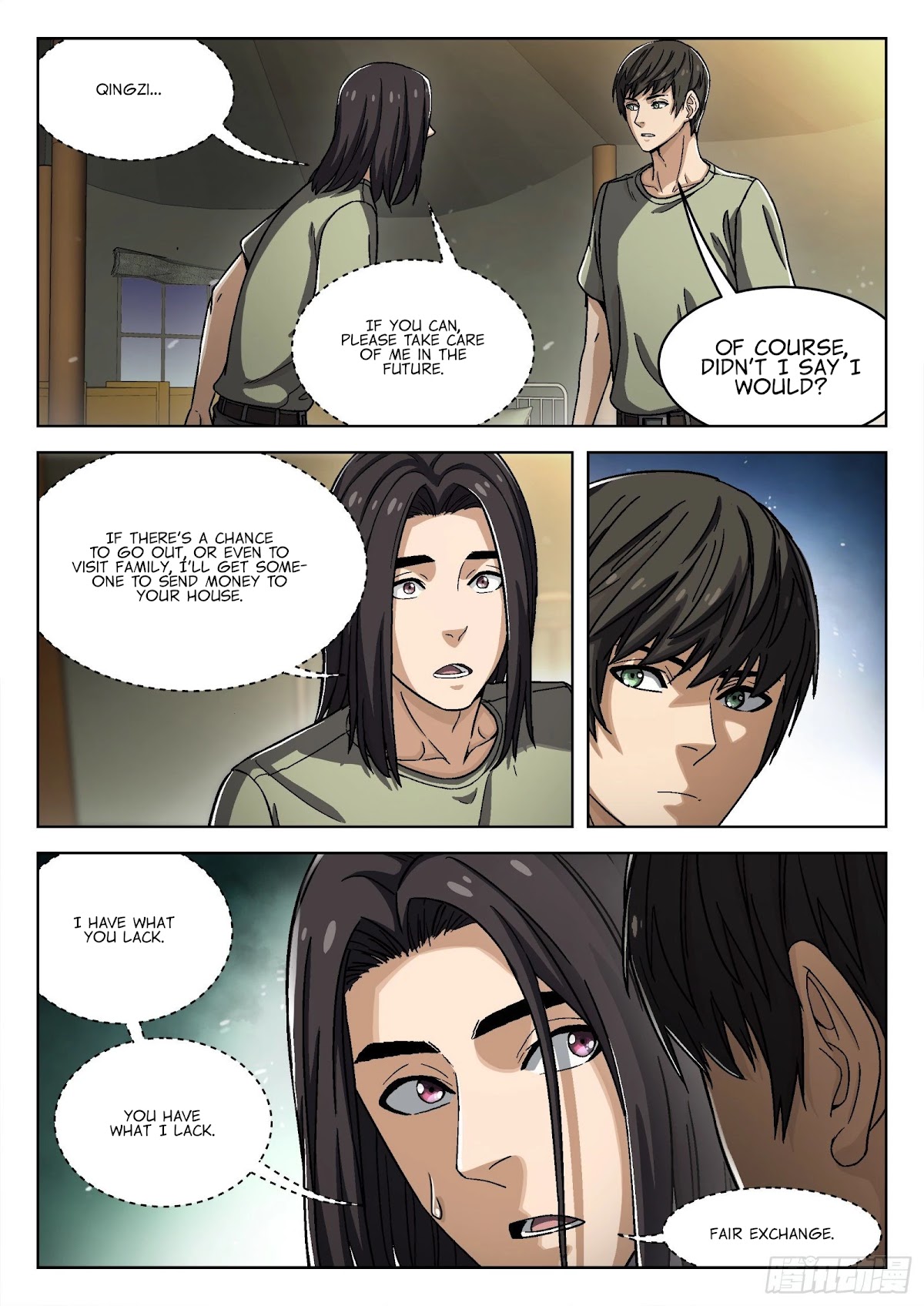 Beyond the Sky Chapter 39 page 4 - Chapter 39: Wen Ji’s Source Energy Test
