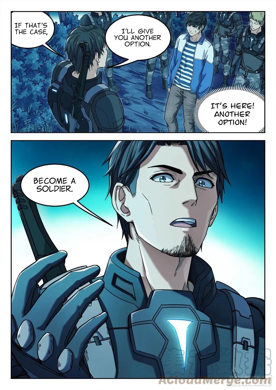 Beyond the Sky Chapter 4 page 3 - Chapter 4: Become A Soldier!?