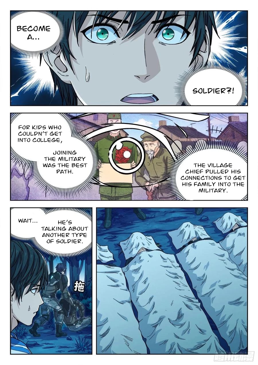 Beyond the Sky Chapter 4 page 4 - Chapter 4: Become A Soldier!?