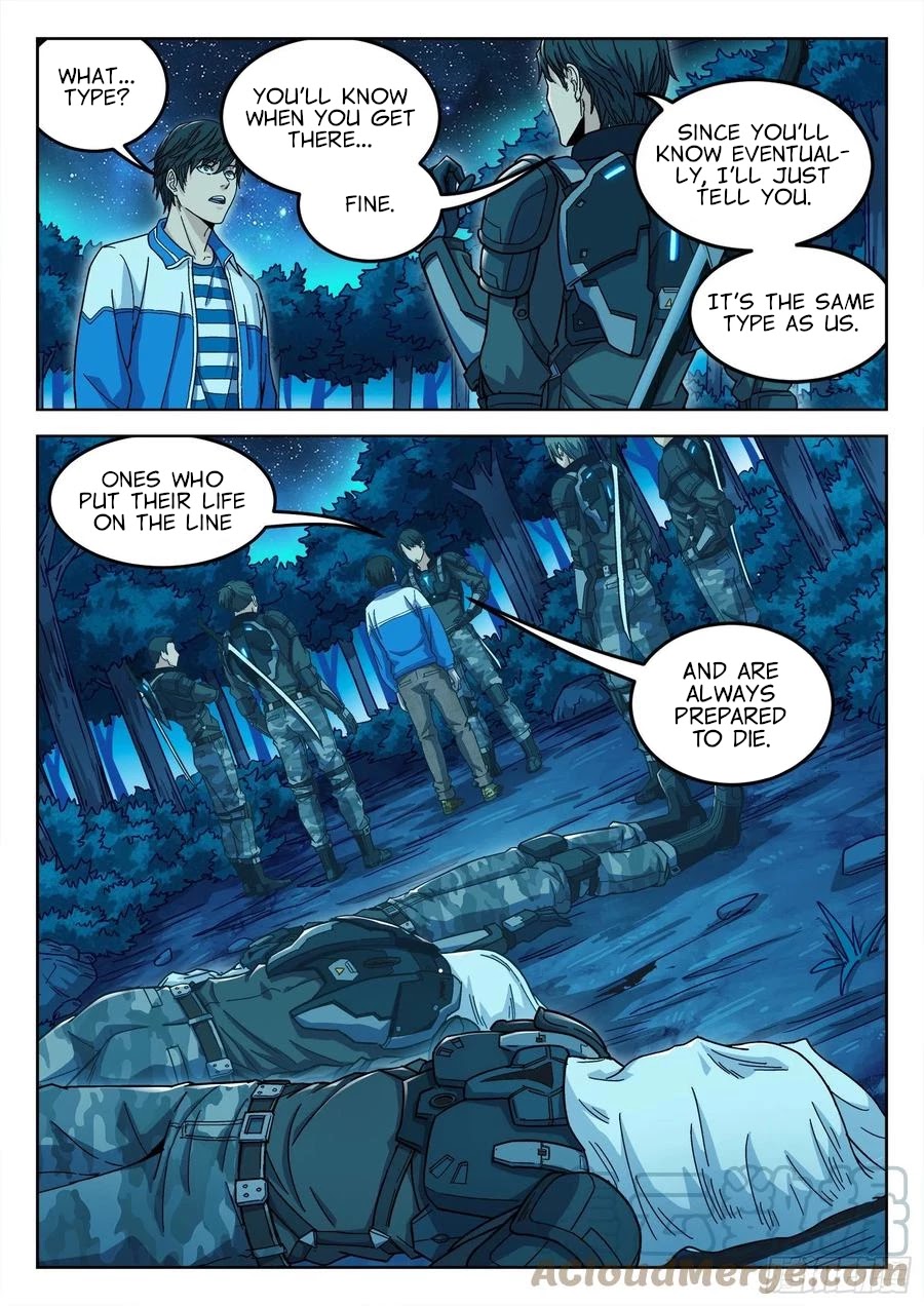 Beyond the Sky Chapter 4 page 5 - Chapter 4: Become A Soldier!?