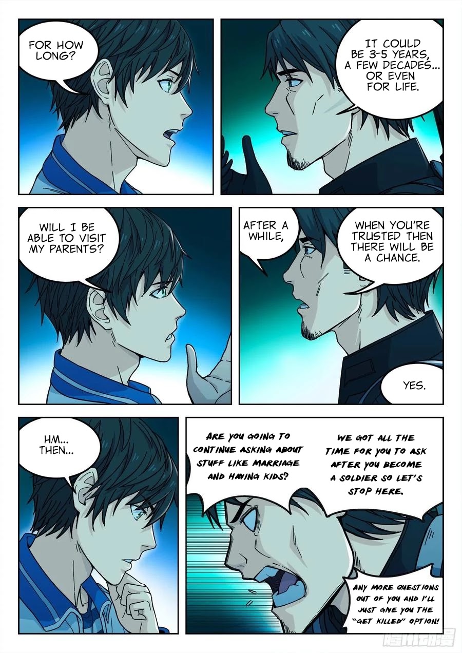 Beyond the Sky Chapter 4 page 6 - Chapter 4: Become A Soldier!?