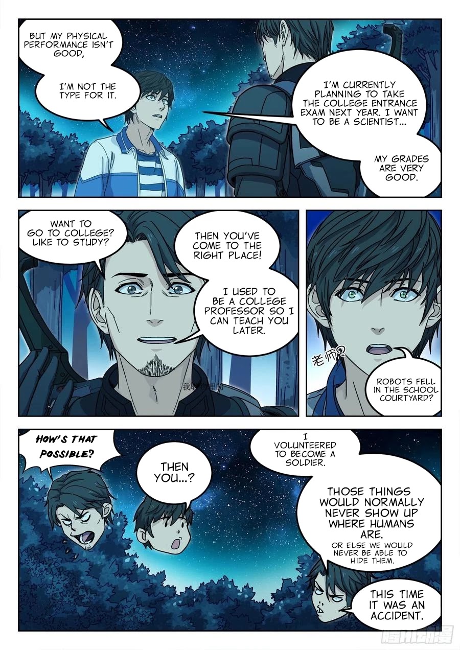Beyond the Sky Chapter 4 page 8 - Chapter 4: Become A Soldier!?