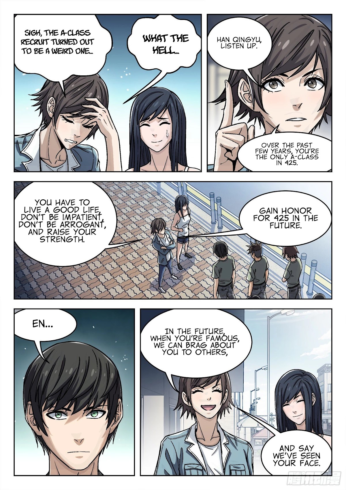 Beyond the Sky Chapter 42 page 13 - Chapter 42: Pretty Big Sister