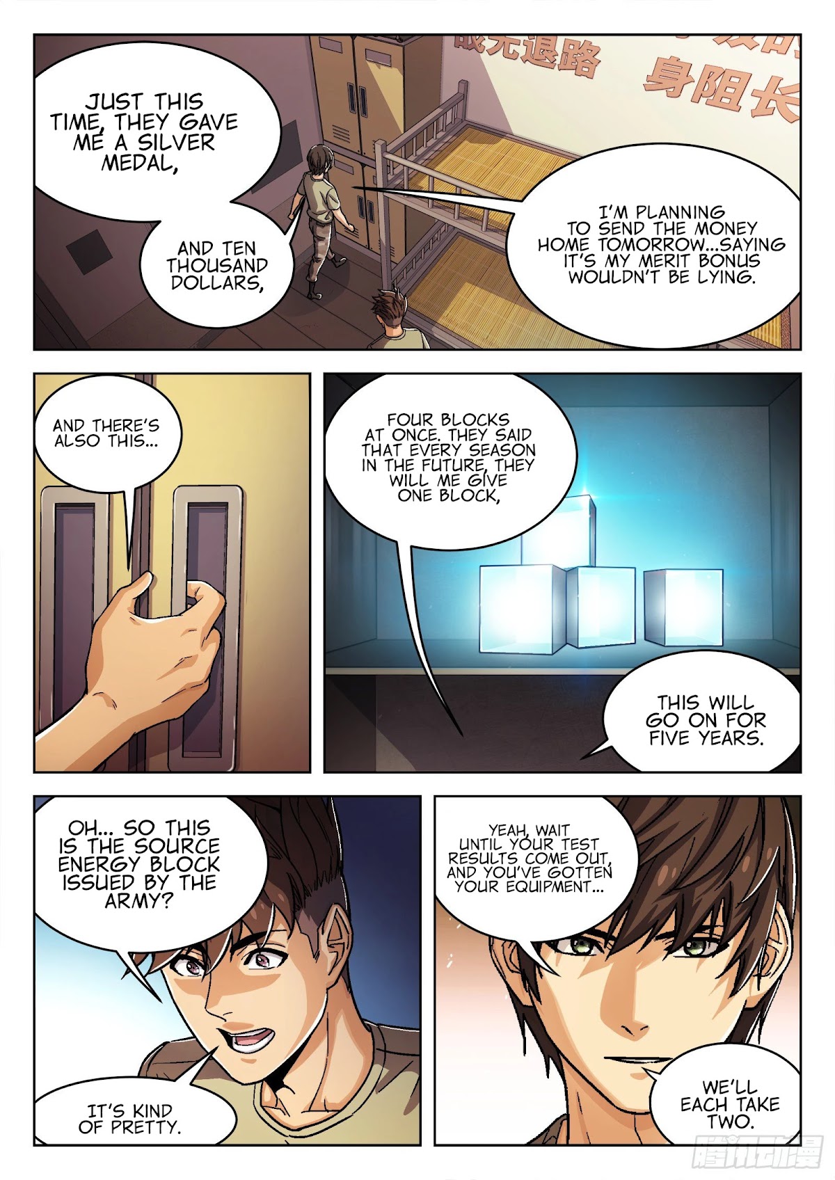 Beyond the Sky Chapter 43 page 4 - Chapter 43: Wen Ji’s Class