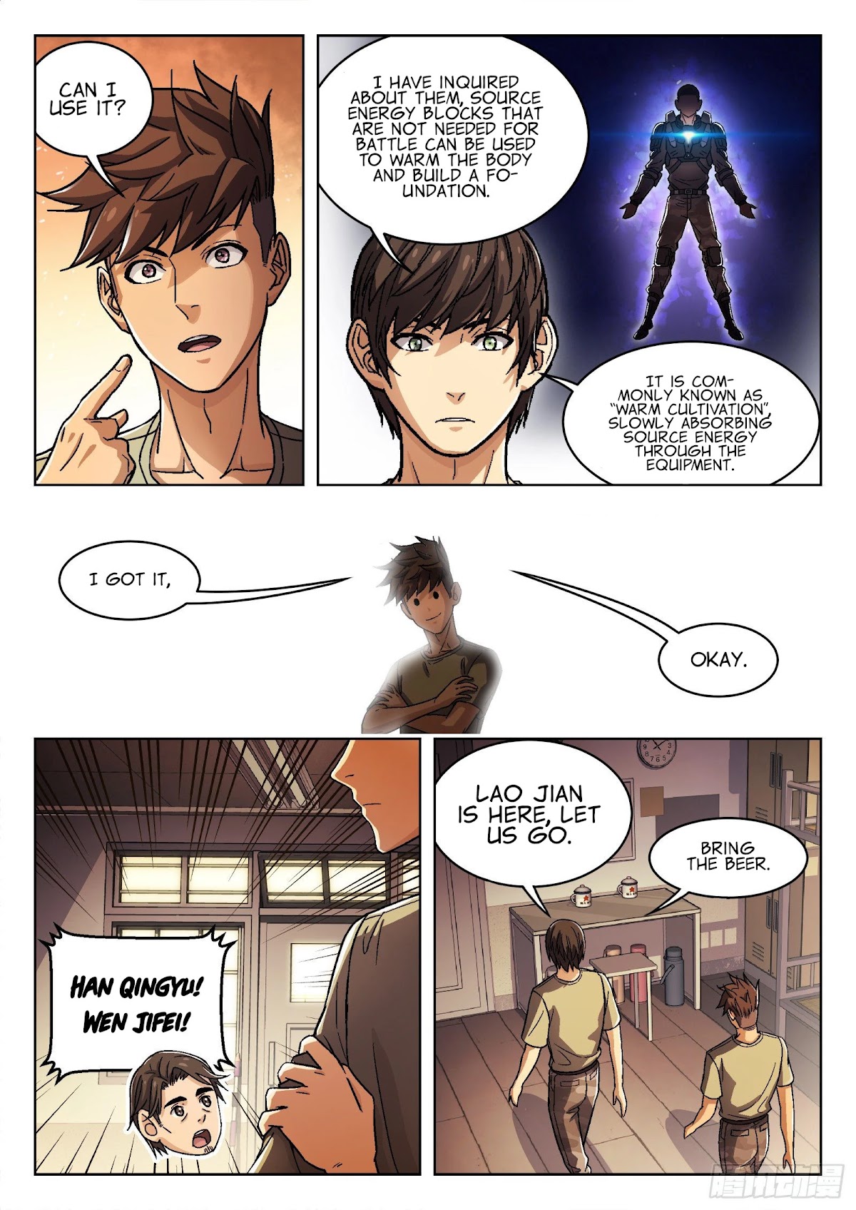 Beyond the Sky Chapter 43 page 5 - Chapter 43: Wen Ji’s Class