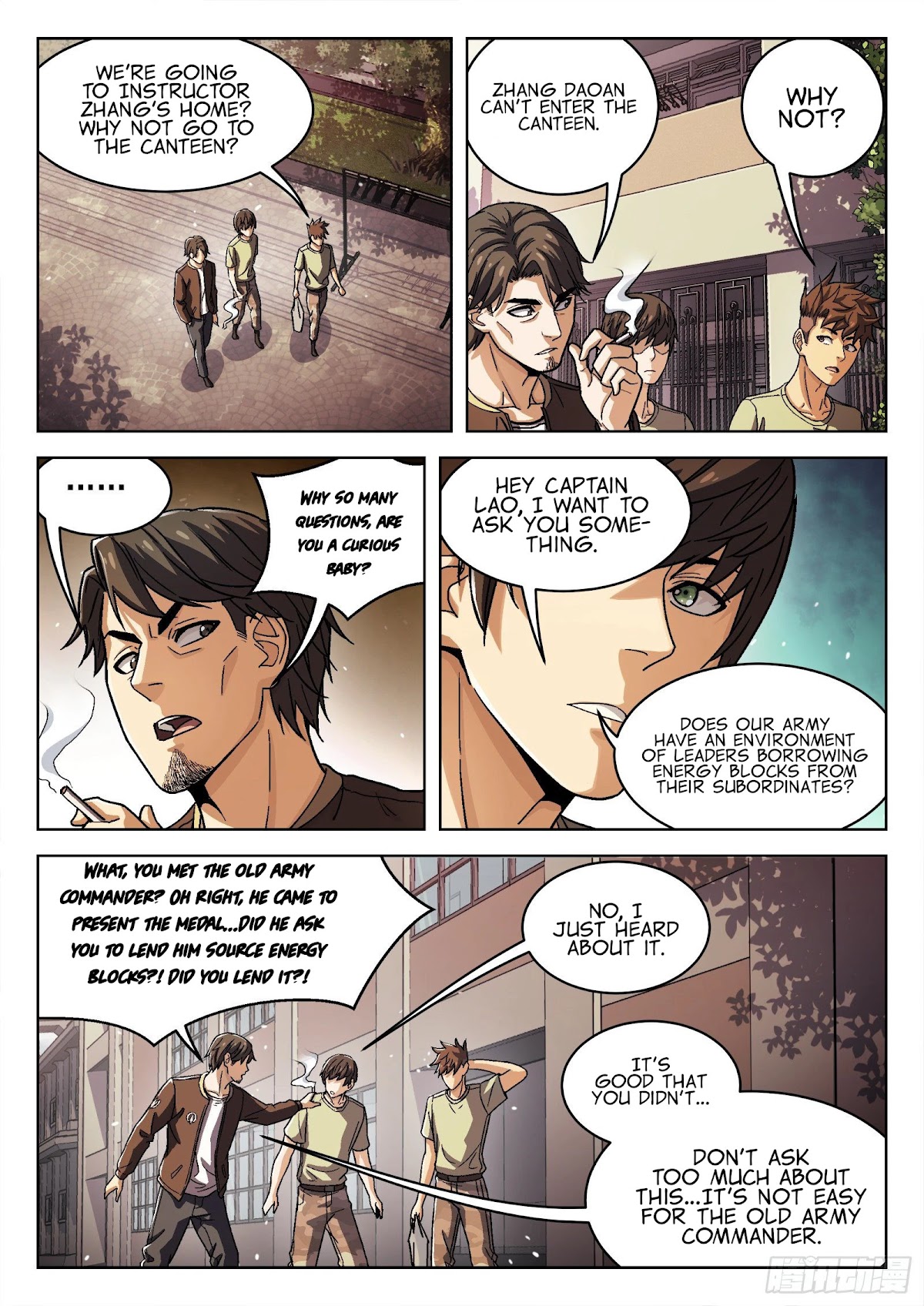 Beyond the Sky Chapter 43 page 6 - Chapter 43: Wen Ji’s Class