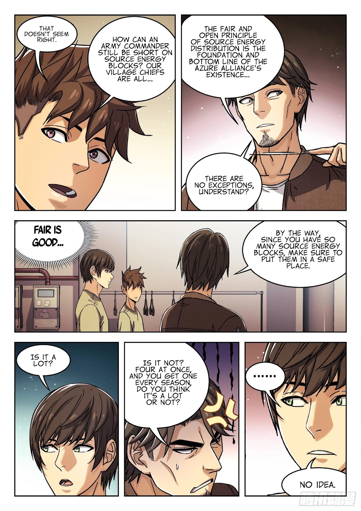 Beyond the Sky Chapter 43 page 7 - Chapter 43: Wen Ji’s Class